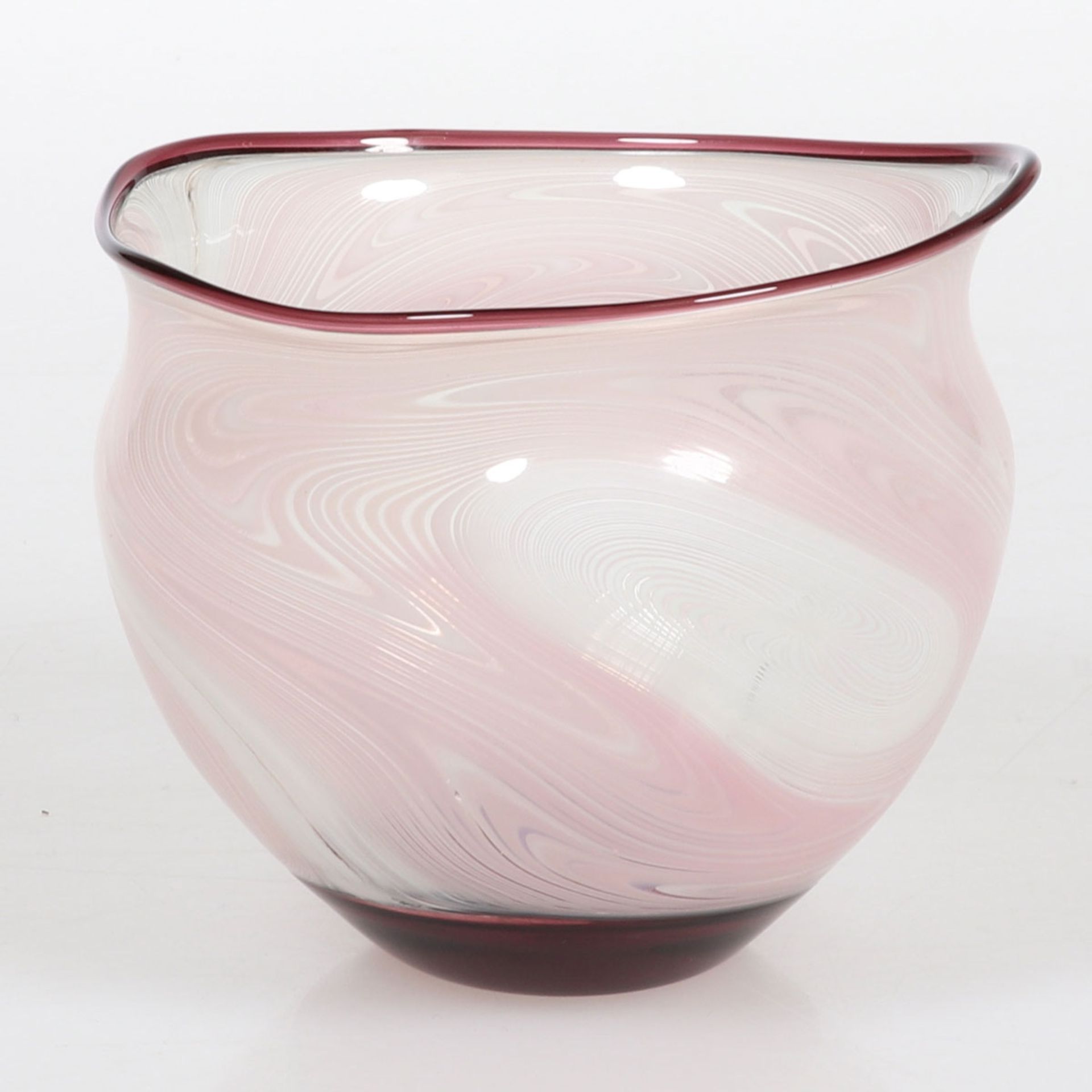 Fadenglas-Vase