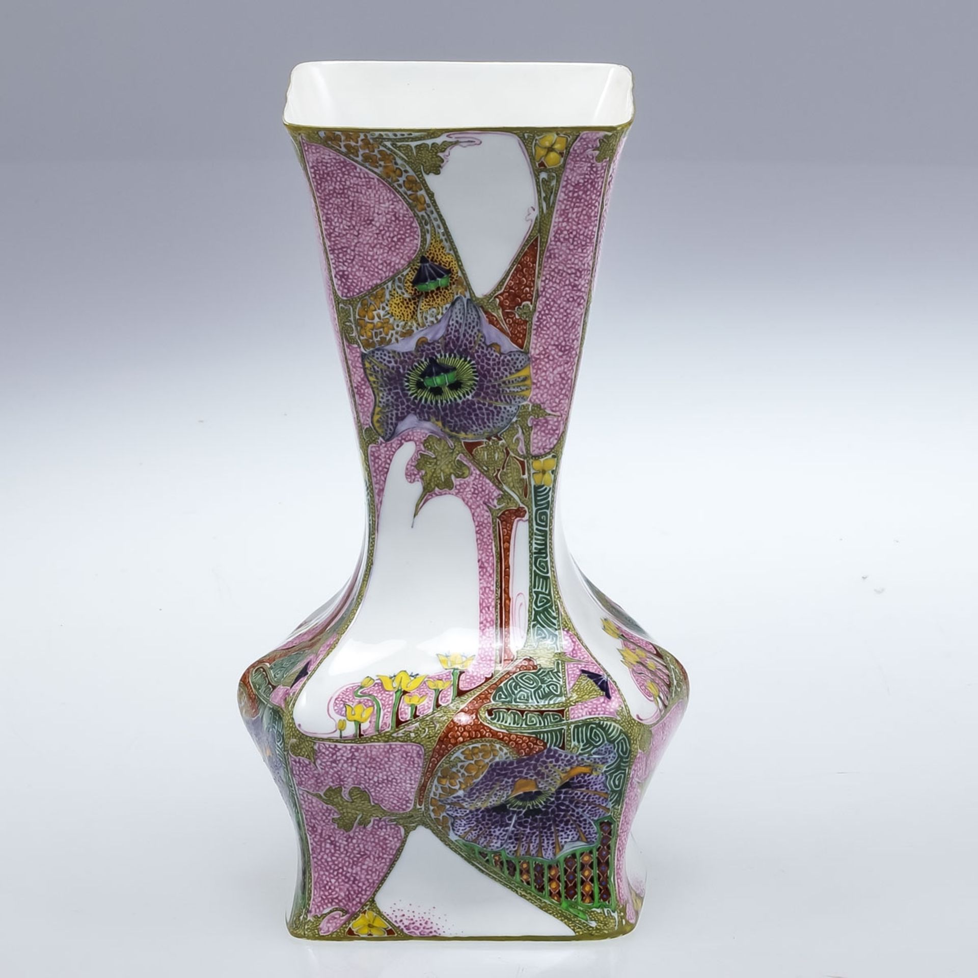 Quadratische Vase