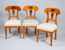 6 Biedermeier Stühle