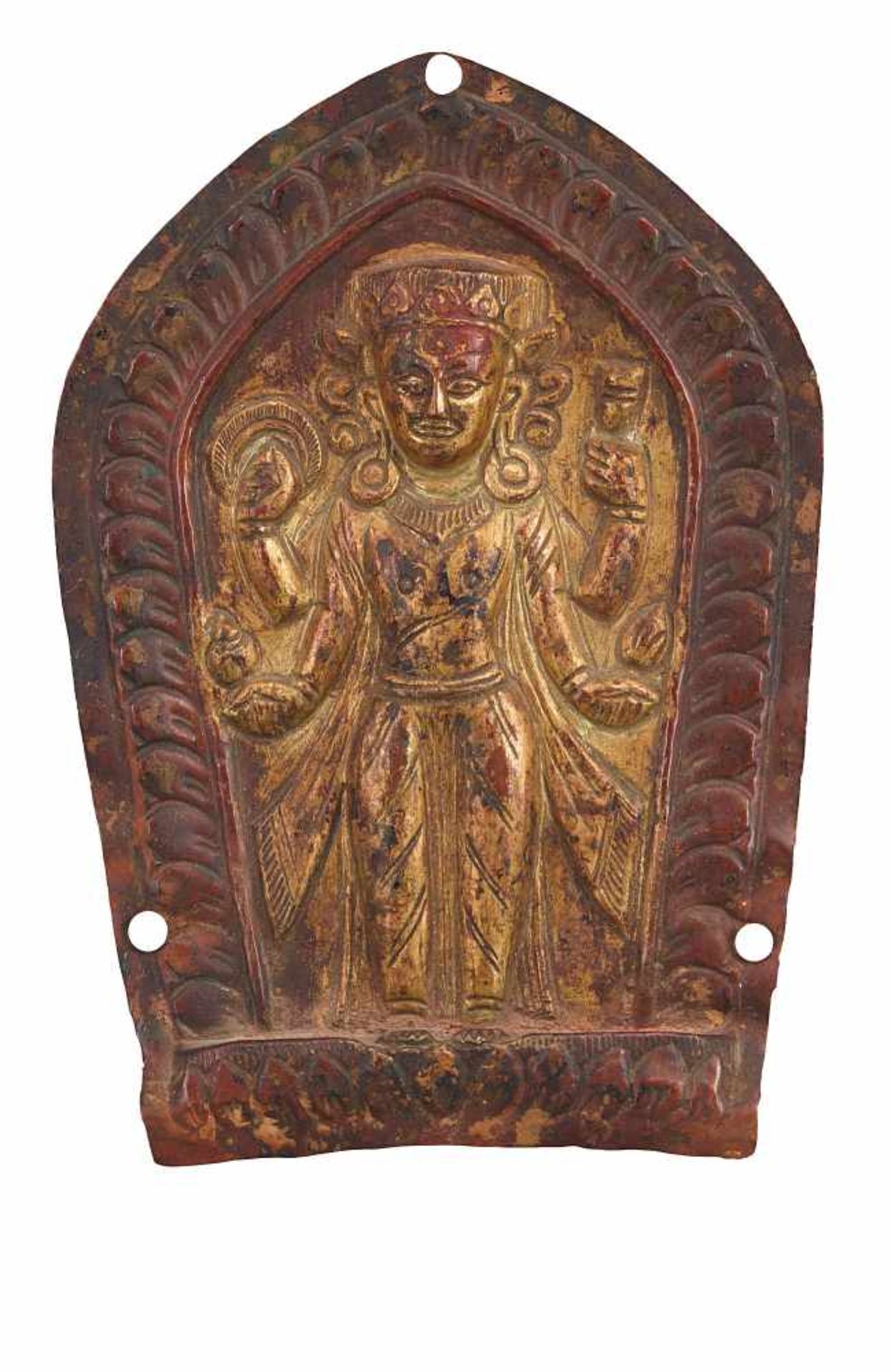 Kleines Relief eines Avalokiteshvara Padmapani