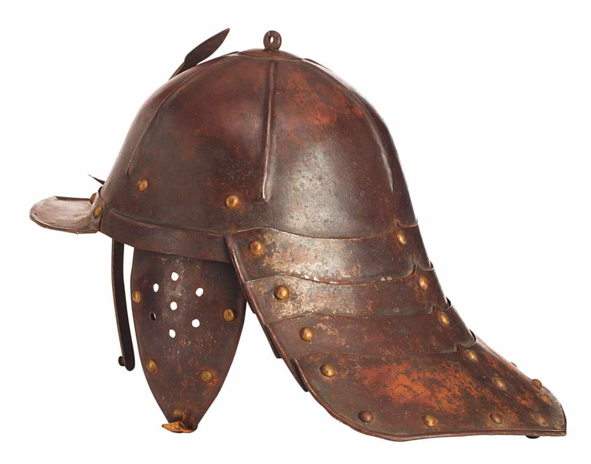 Helm aus der Zeit des Dreißigjährigen Krieges, sogenannte «Zischägge» - Image 2 of 2