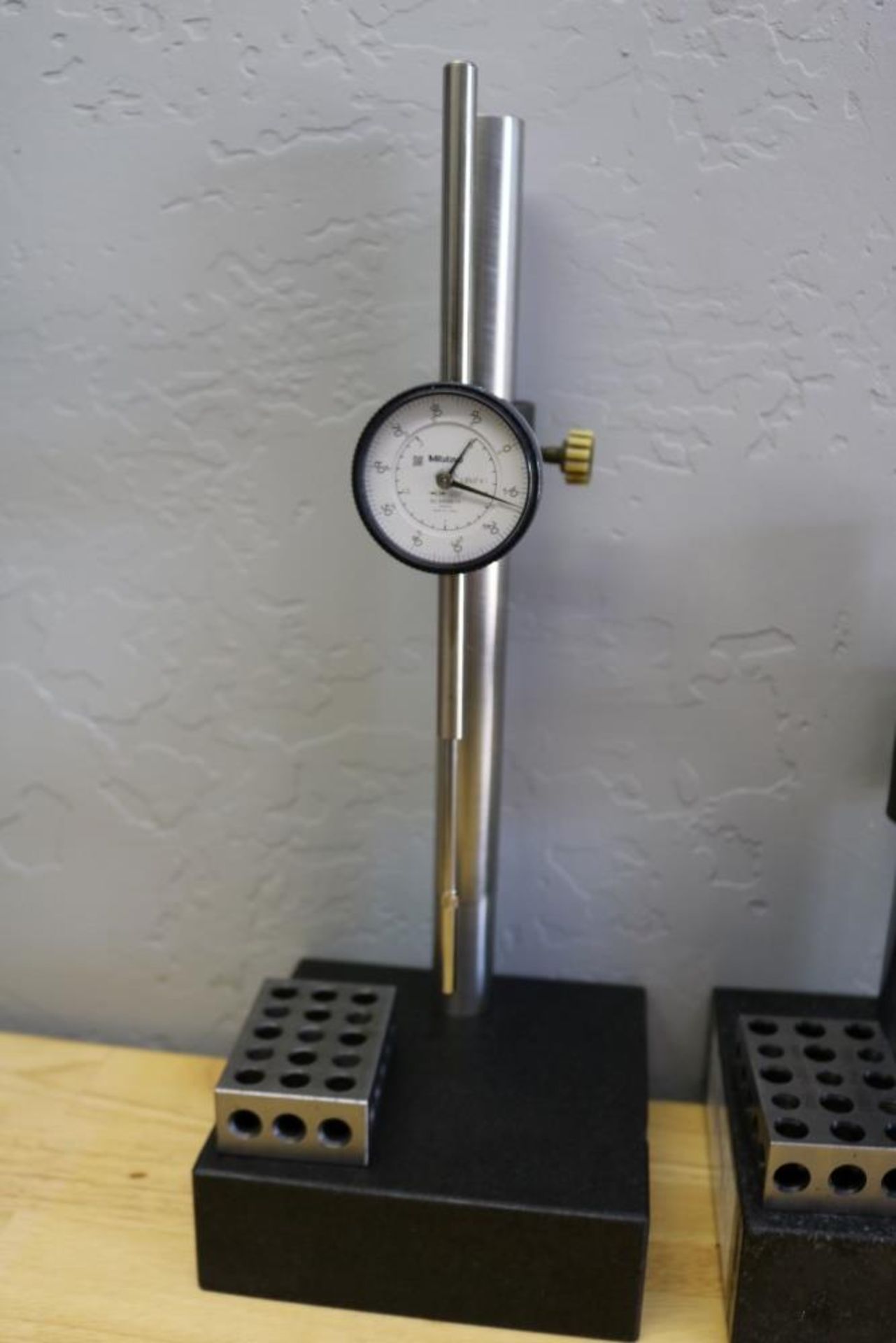 (2) Height Stands with Granite Surface Plates, 2" Mitutoyo Drop Gage and 1" Mitutoyo Drop Gage and - Image 2 of 5