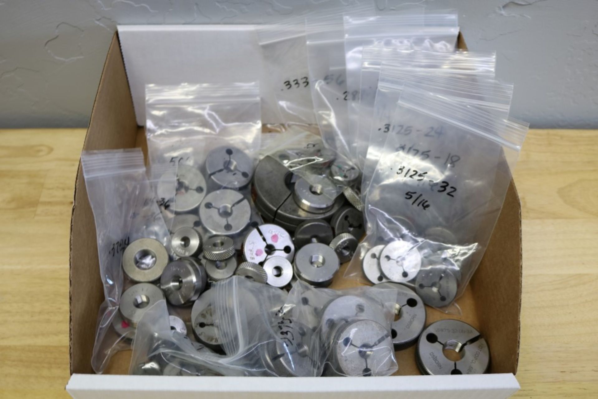 Large Box of Assorted Ring Gages