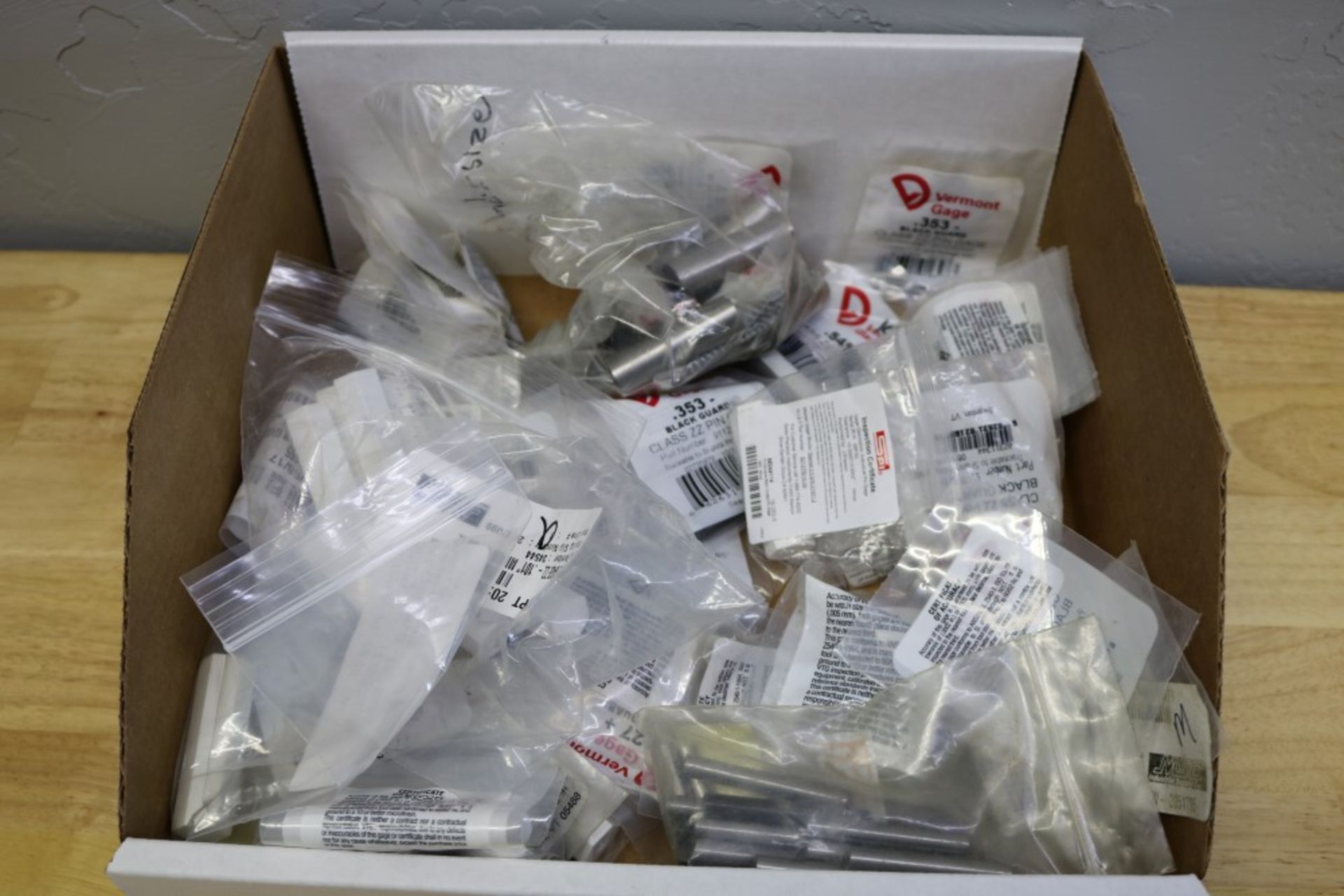 Box of Various Bagged Gage Pins - Image 3 of 4