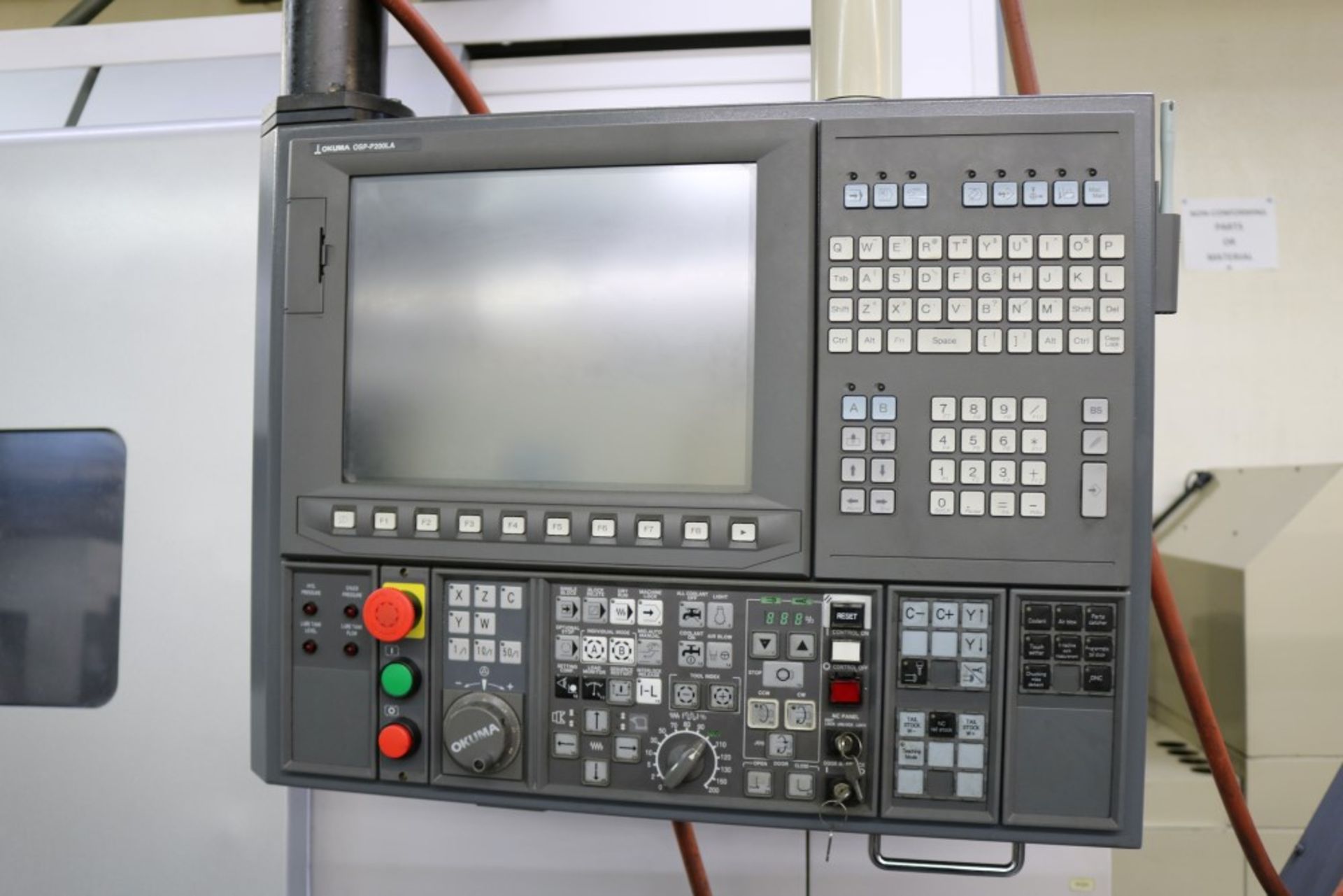 2012 Okuma LB 3000 EX MY CNC Lathe 3 1 Bore 2 75 Bar Capacity Tool 2012-okuma-lb-3000-ex-my-cnc-lathe-3-1-bore-2-75-bar-capacity-tool