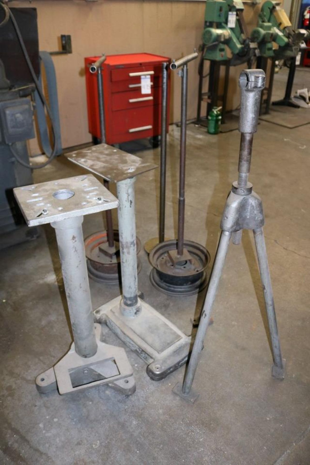 (2) Heavy Duty Shop Stands and (3) Material Stands - Image 3 of 5