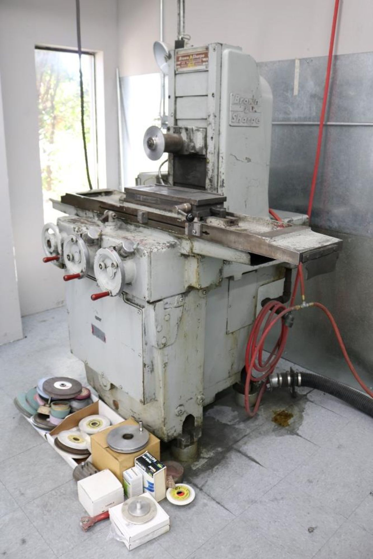 Brown and Sharpe 618 Micromaster Surface Grinder with Magnetic Table with Various Grinding Wheels - Image 8 of 14