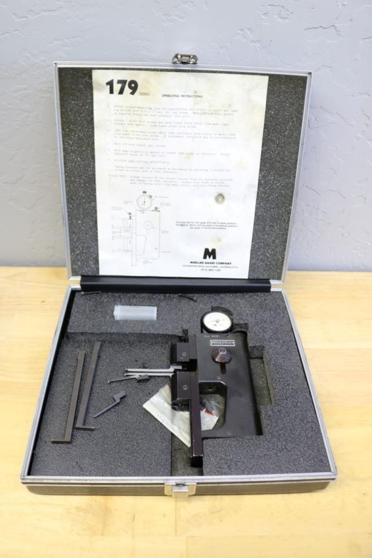 Mueller Gage ID Indicator Model 179