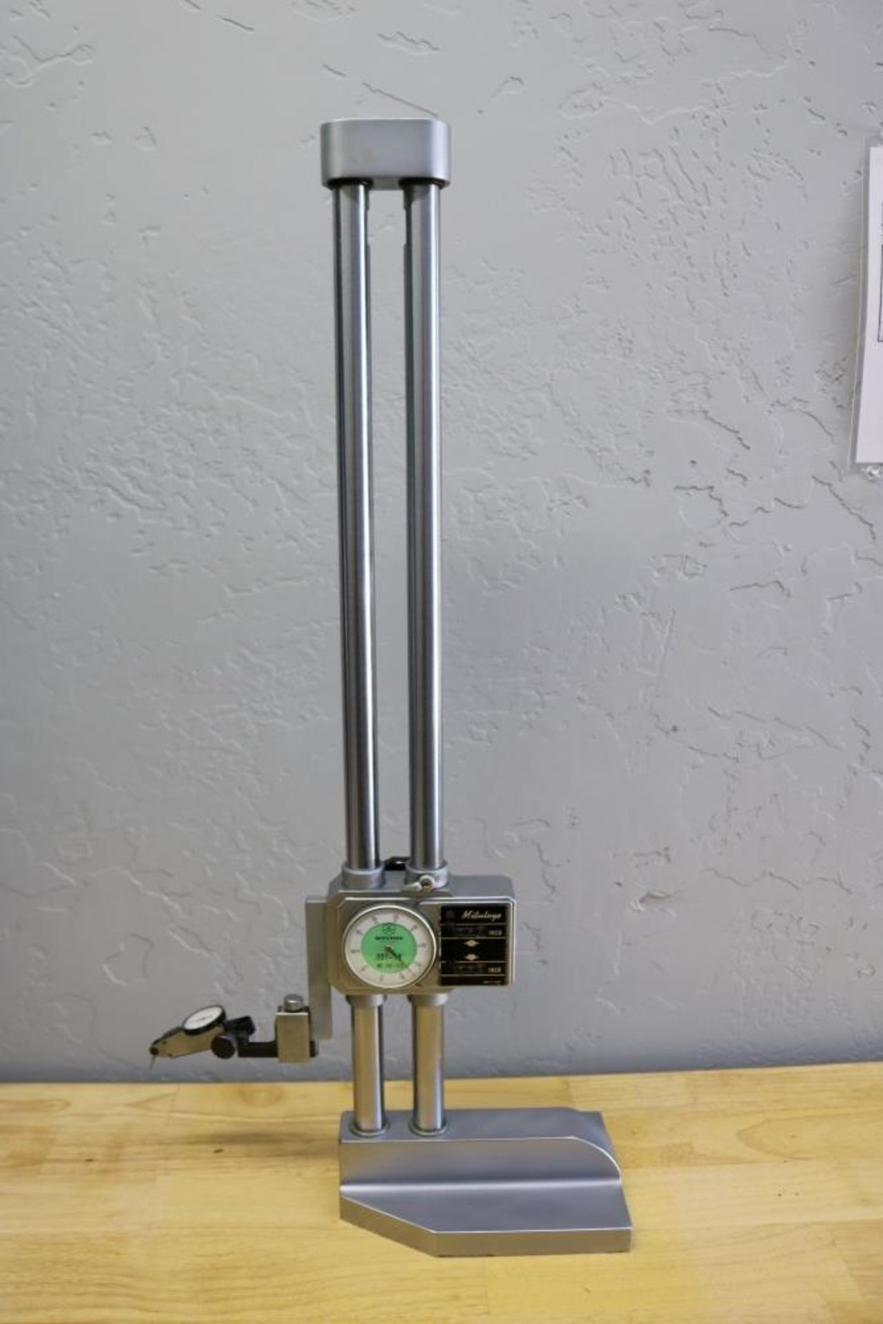 Mitutoyo Height Gage .001-18" with Borwn & Sharpe Dial Indicator