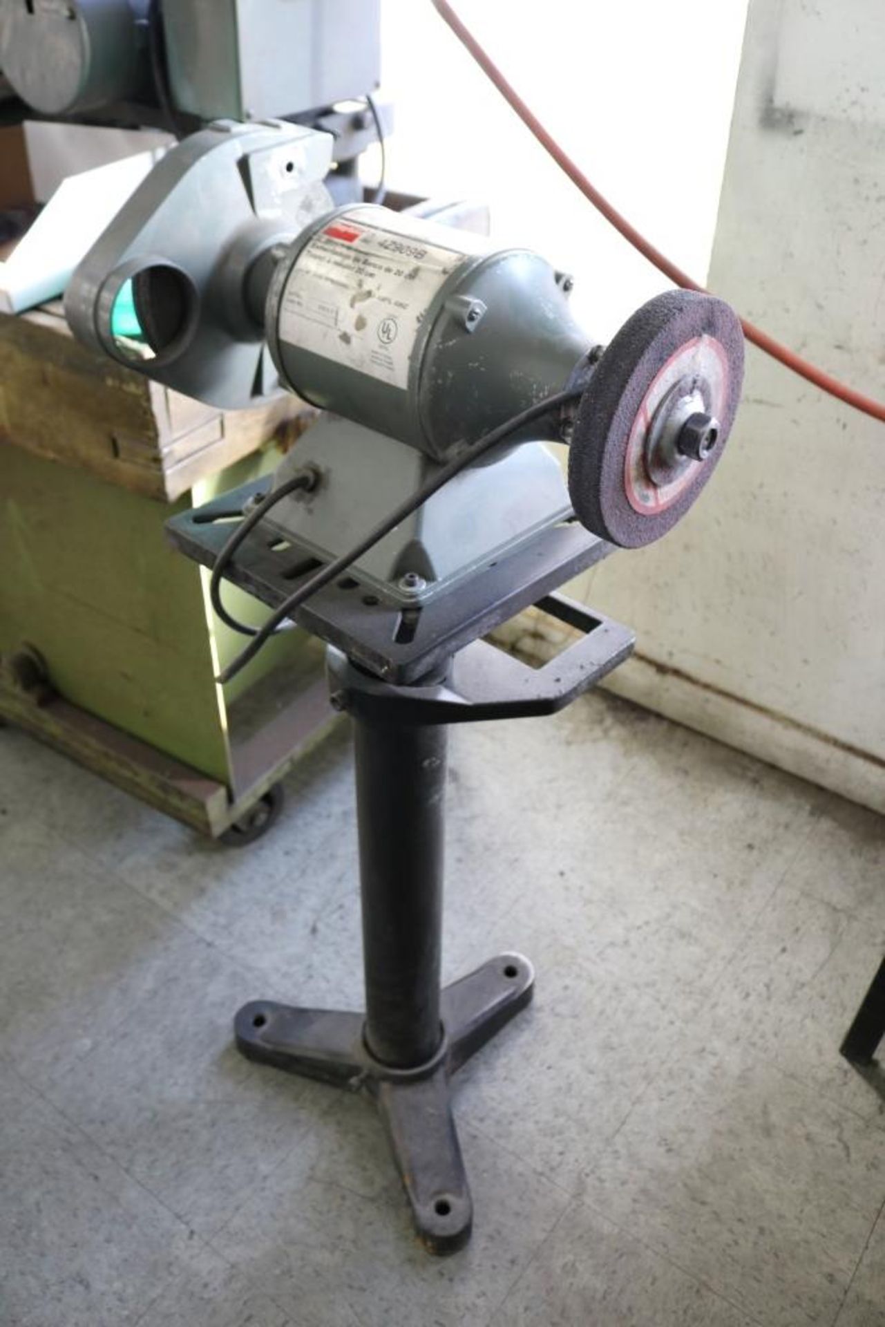 Dayton 8" Bench Grinder on Stand 3/4 HP, 3450 RPM - Image 4 of 5