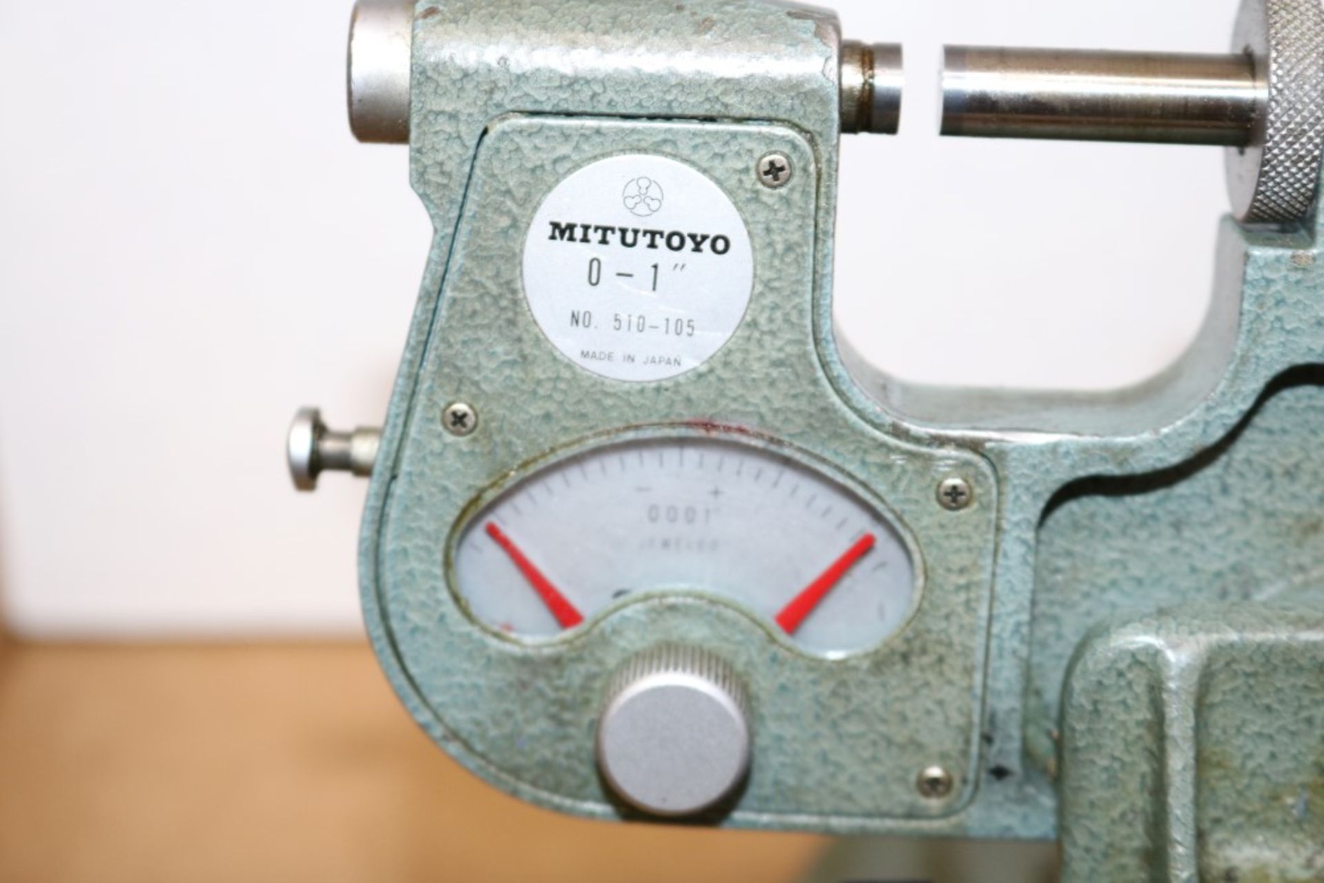 Mitutoyo OD Indicating Micrometer with Stand 0-1", Mitutoyo OD Indicating Micrometer with Stand - Image 5 of 6