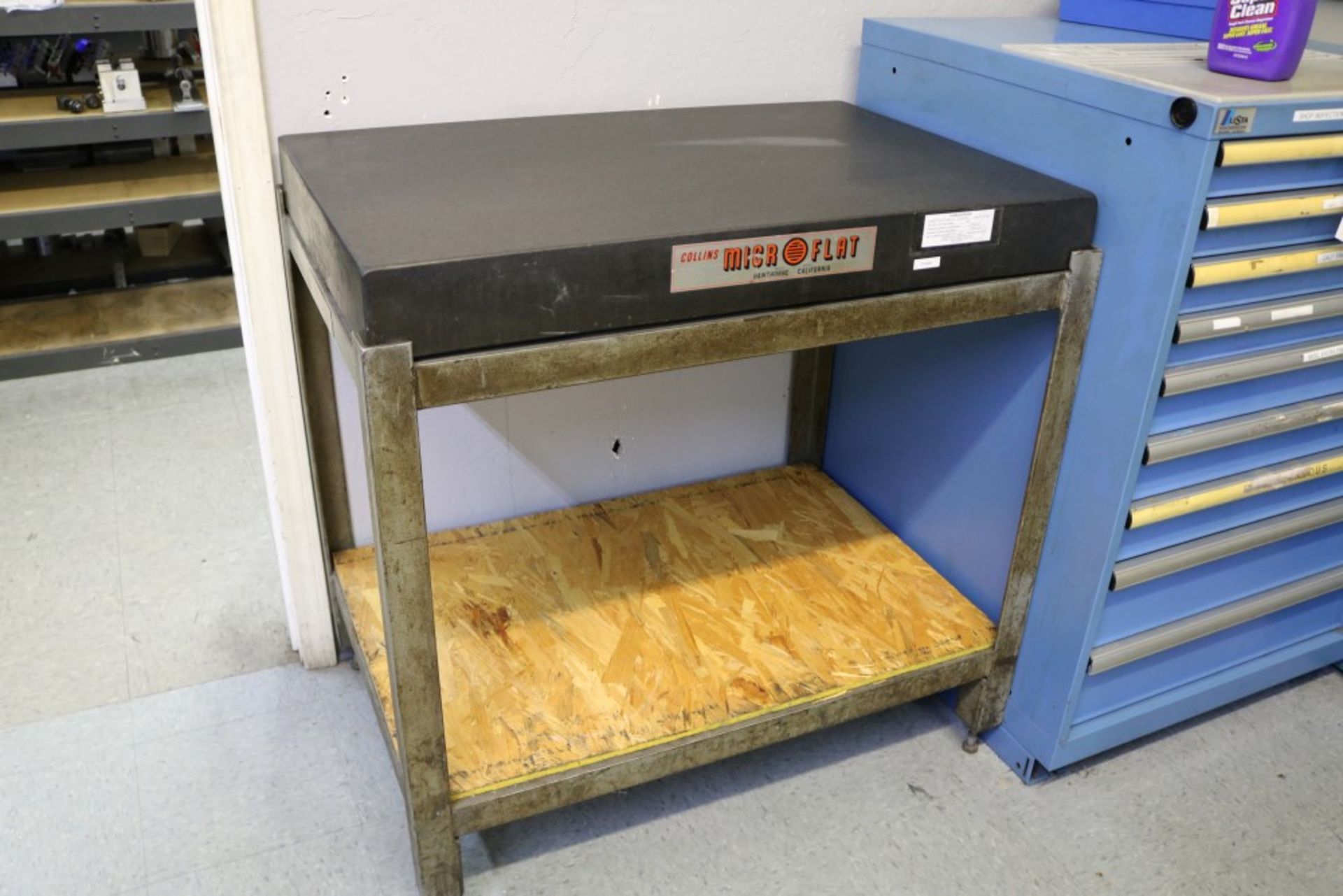Collins Micro Flat Granite Inspection Table on Stand 24"x36" Grade B - Image 9 of 13