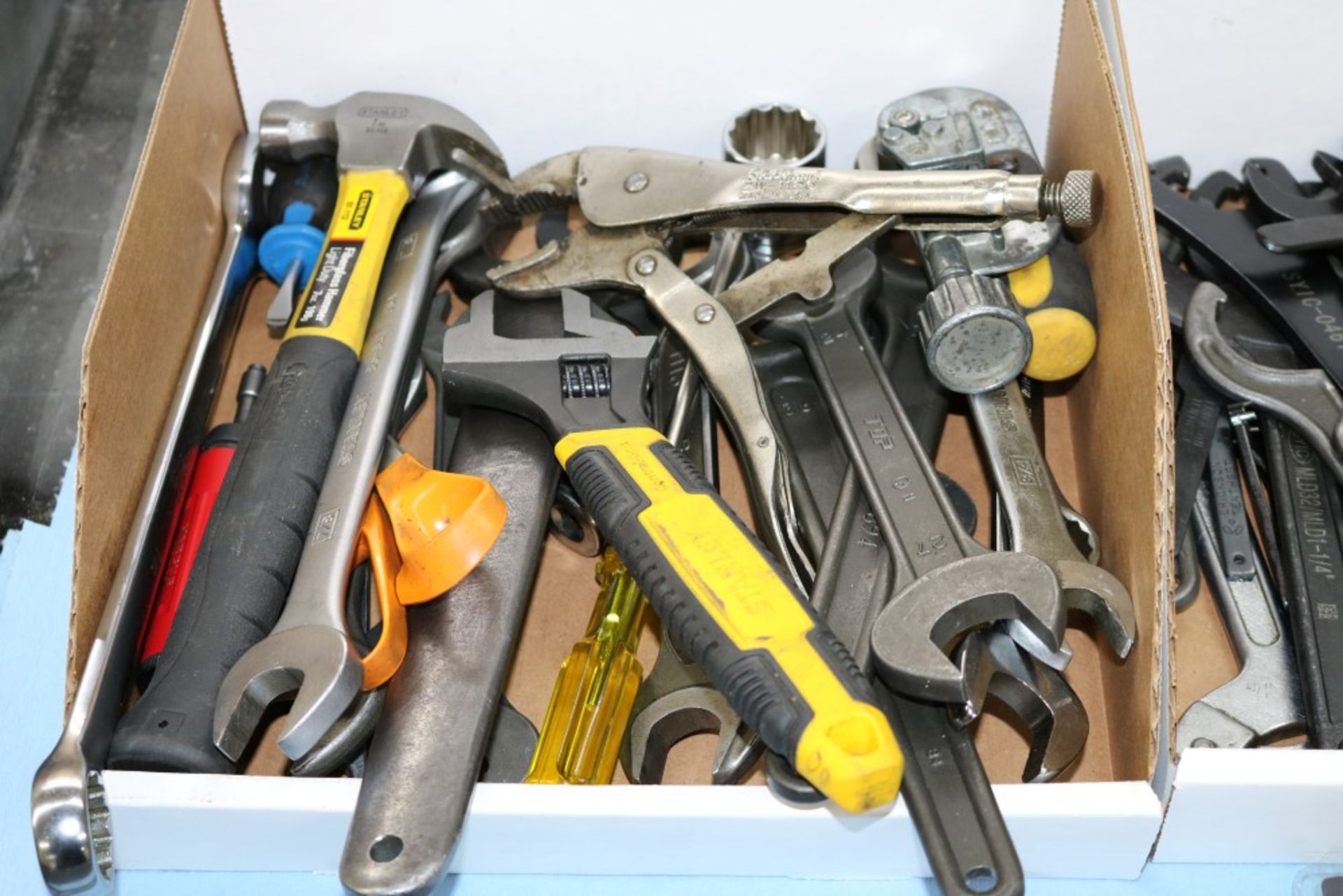 2 Boxes of Various Wrenches, Hammers, ER-32 Wrenches, CAT 40 Wrenches and Others - Image 2 of 5