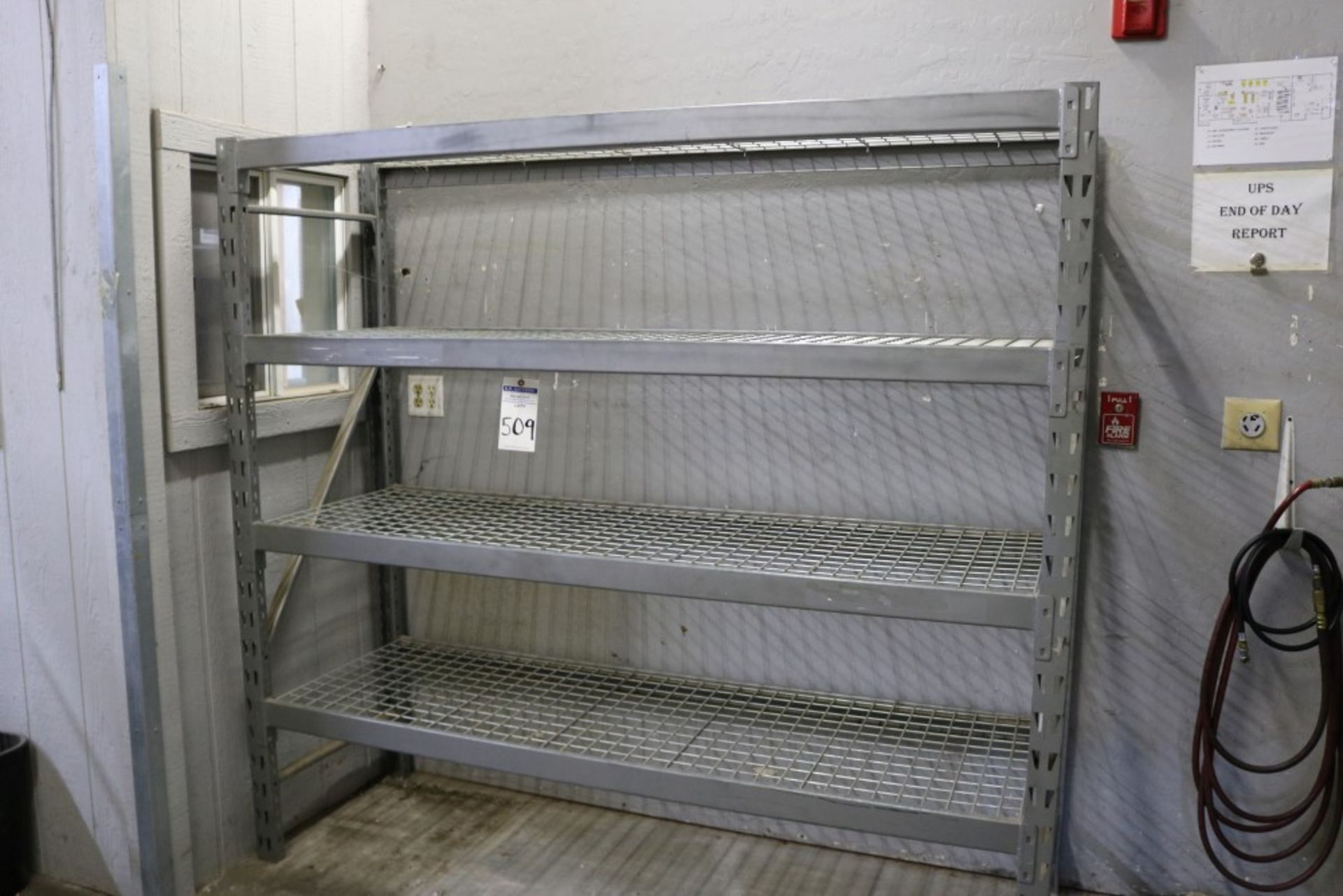 4 Tier Heavy Duty Metal Rack 77" x 24" x 72", 6 Tier Heavy Duty Racking 100" x 24" x 8', (1) Metal - Bild 7 aus 7