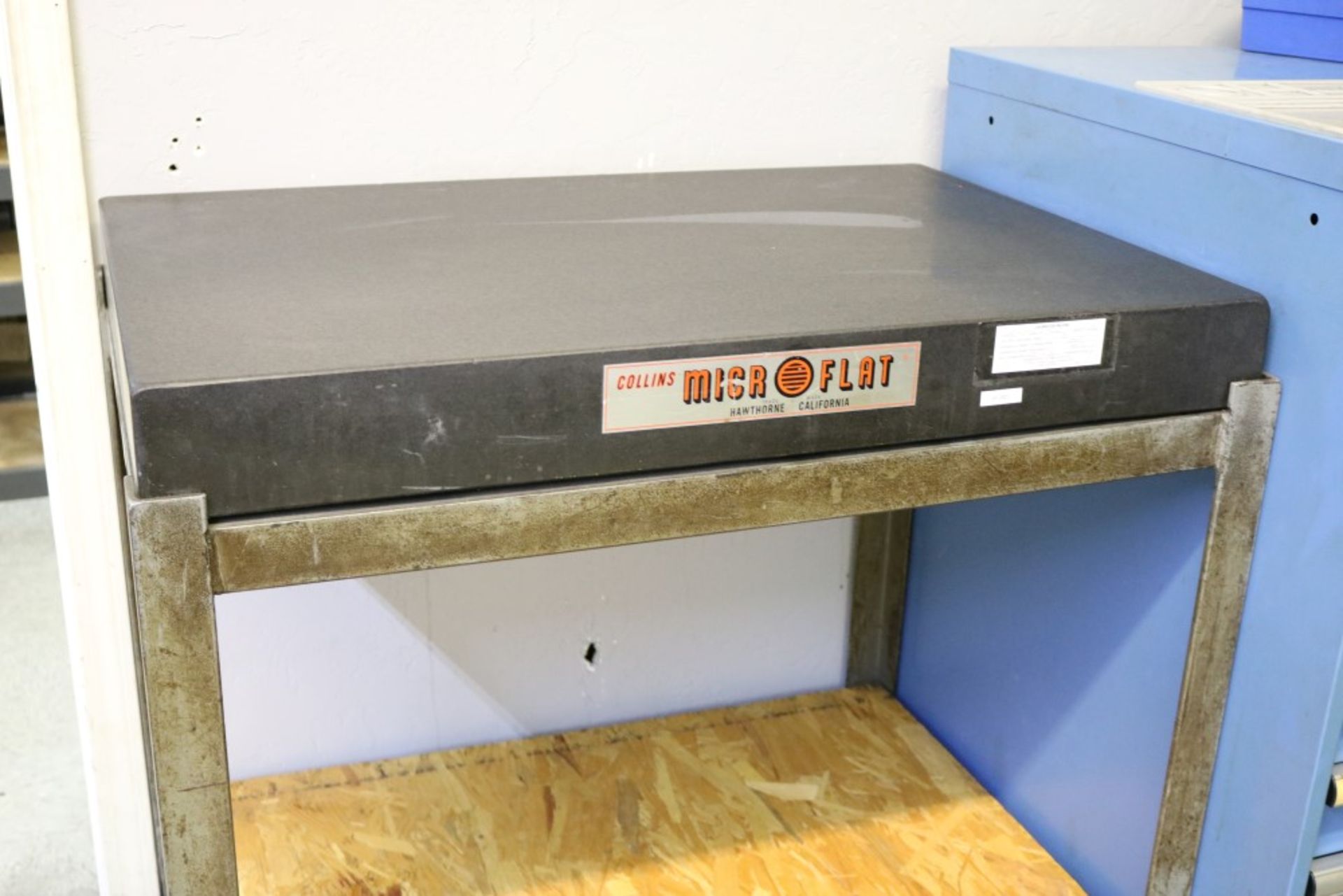Collins Micro Flat Granite Inspection Table on Stand 24"x36" Grade B - Image 2 of 13