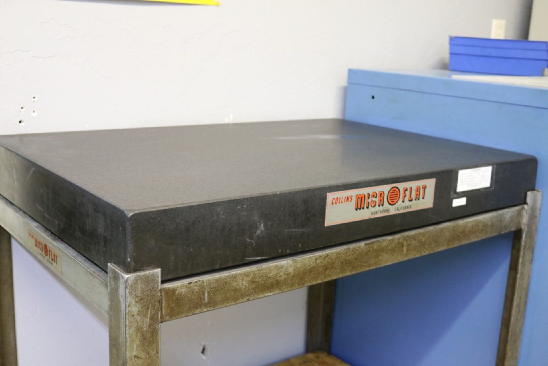 Collins Micro Flat Granite Inspection Table on Stand 24"x36" Grade B - Image 10 of 13