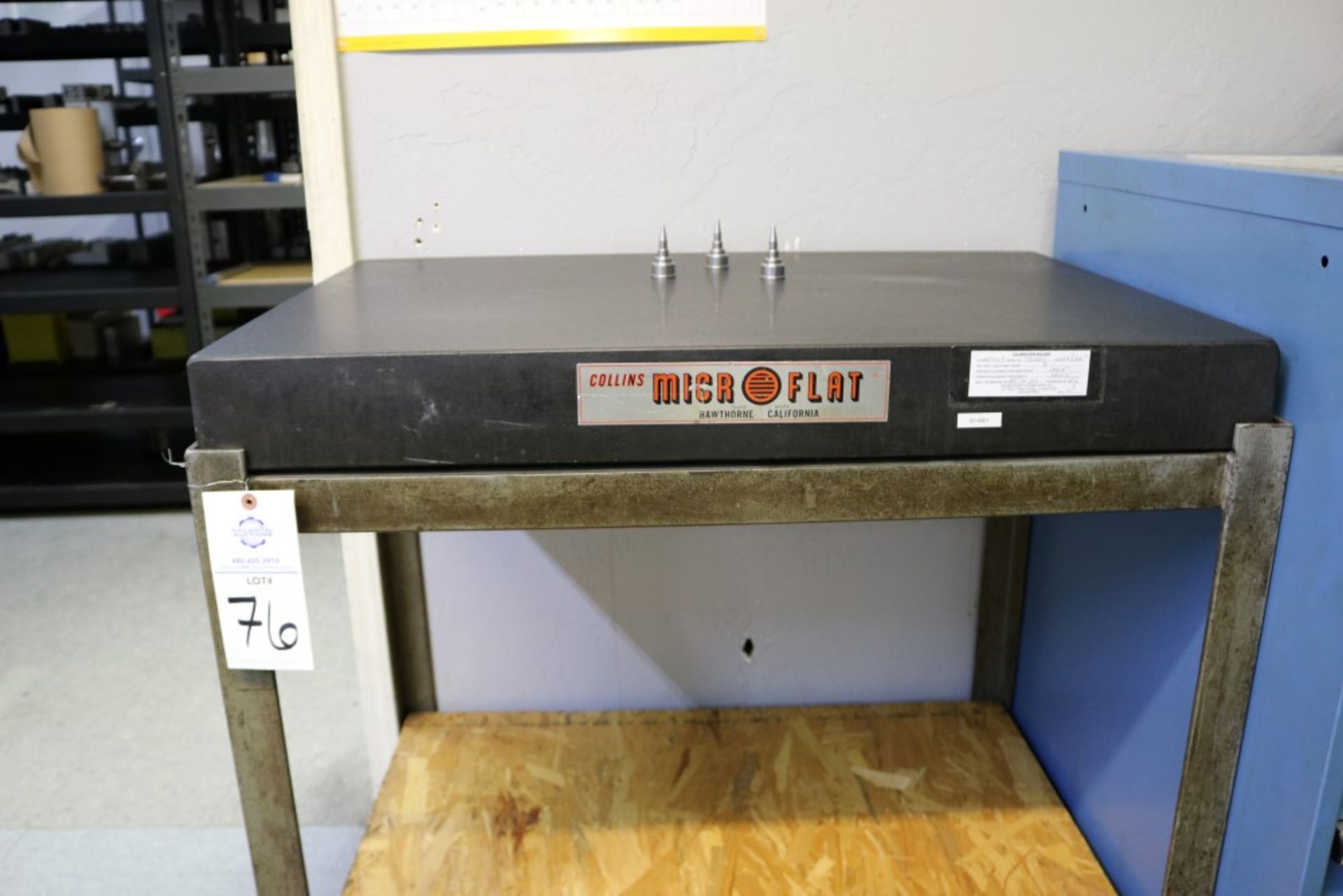 Collins Micro Flat Granite Inspection Table on Stand 24"x36" Grade B - Image 13 of 13