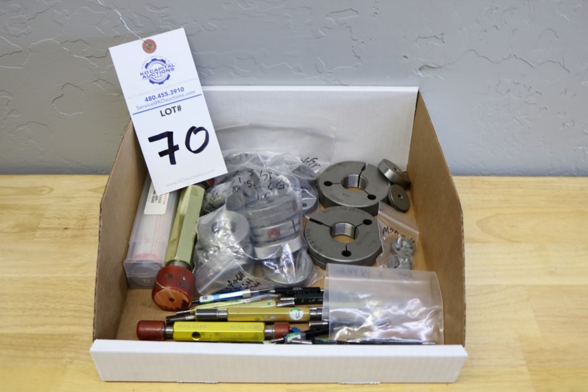 Box of Assorted Ring Gages and Plug Gages Metric - Image 5 of 5