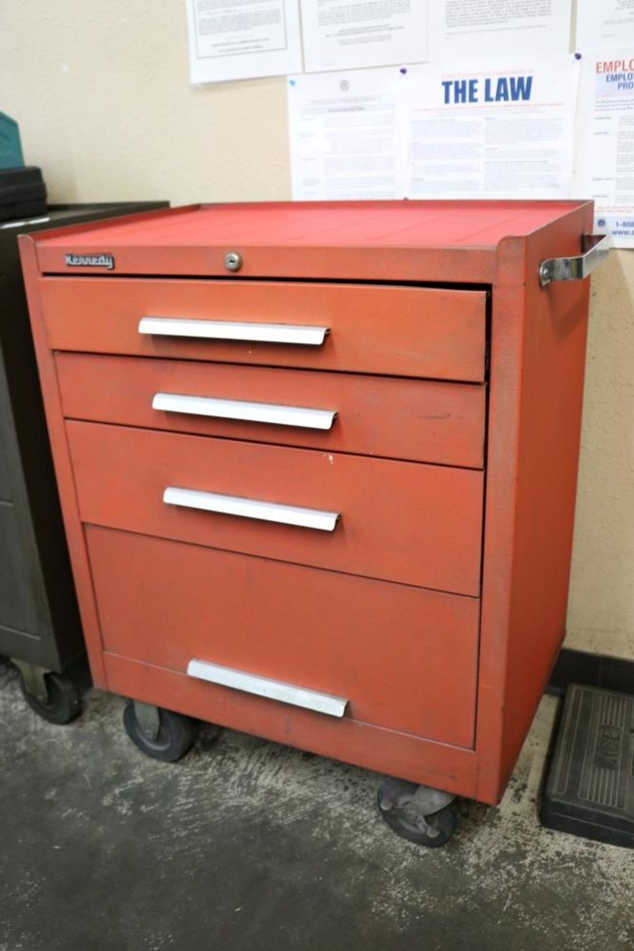 Kennedy Rolling Tool Cart, 3 Drawer and 1 Storage Cabinet - Bild 2 aus 3