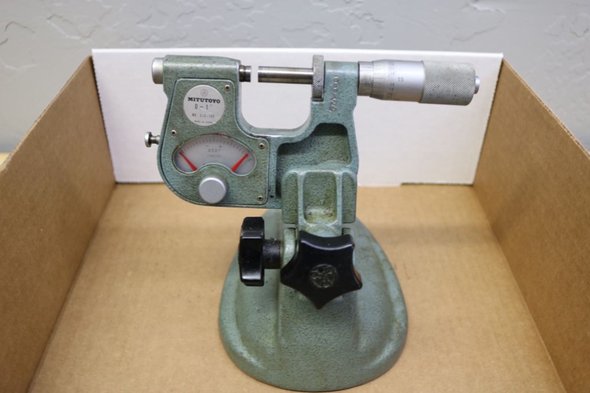 Mitutoyo OD Indicating Micrometer with Stand 0-1", Mitutoyo OD Indicating Micrometer with Stand - Image 4 of 6