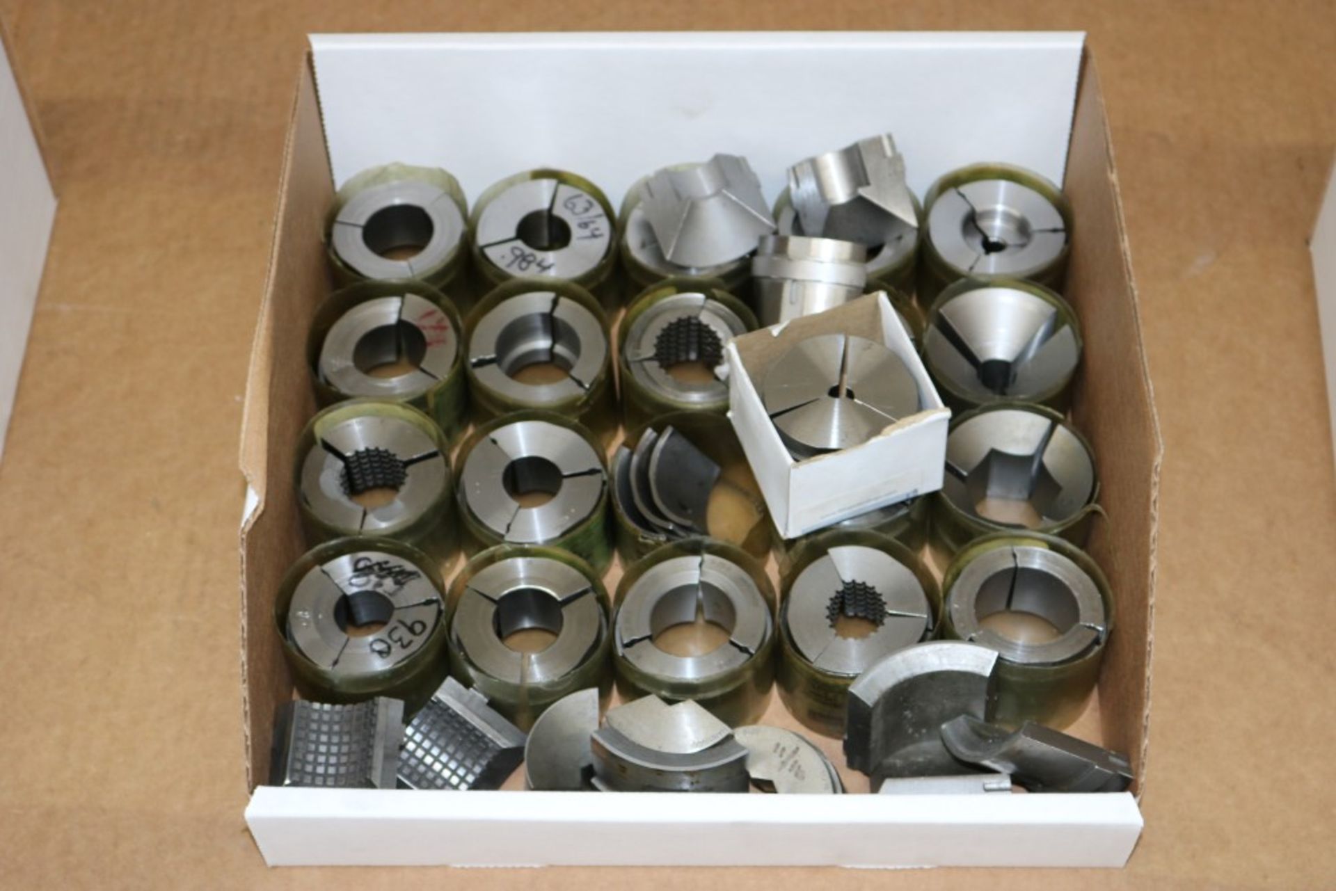 Various Size Collet Pads