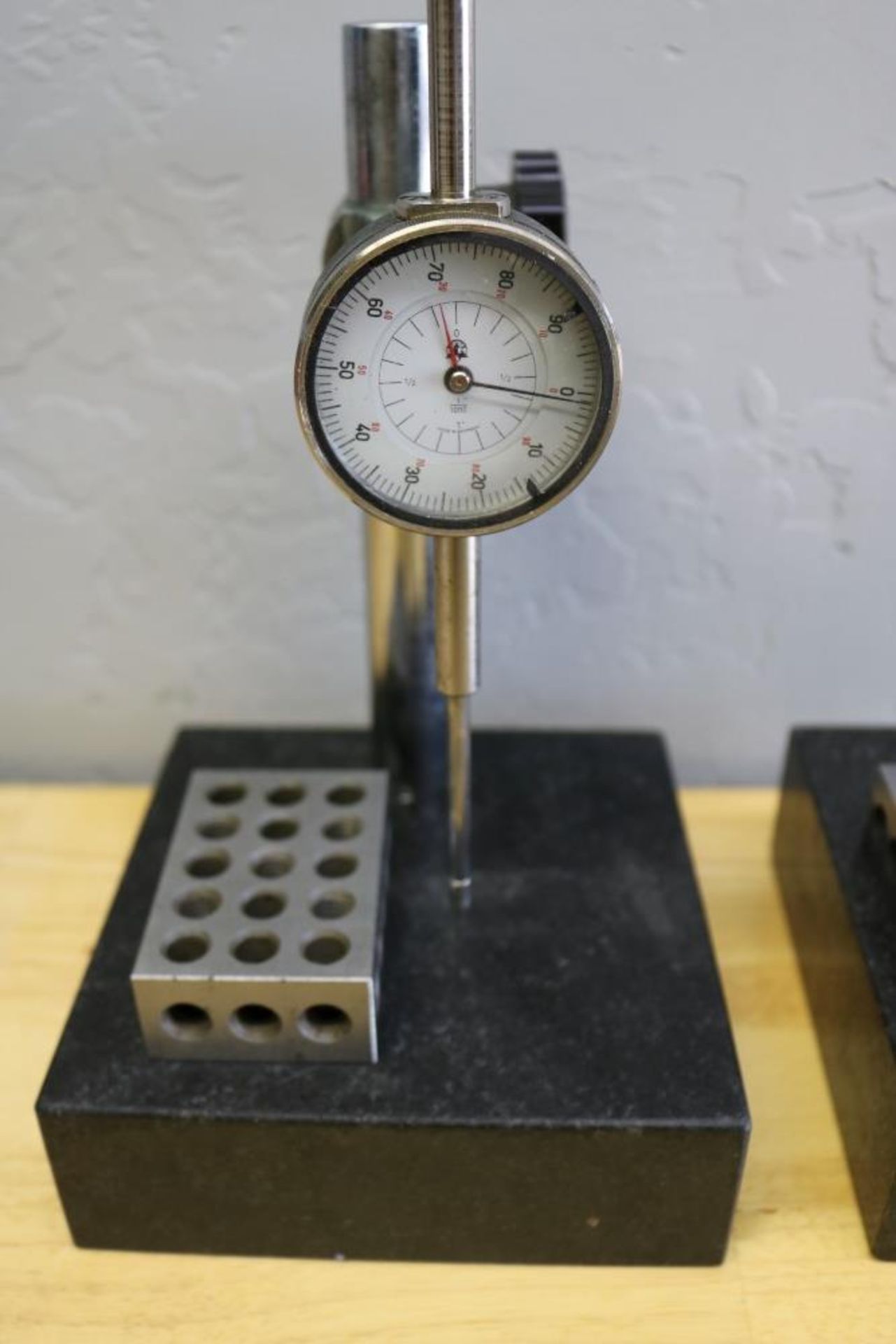 (2) Height Stand with Granite Surface Plate, Mitutoyo Drop Gage 1" and Height Stand with Granite - Image 6 of 7