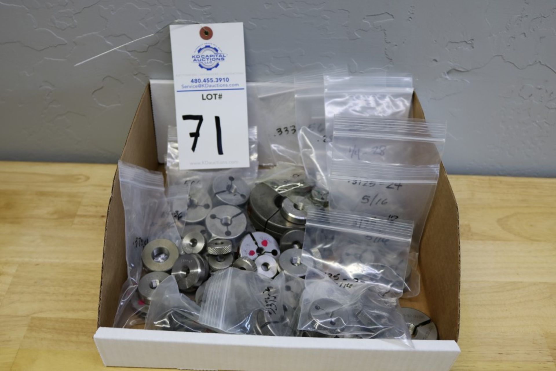 Large Box of Assorted Ring Gages - Image 5 of 5