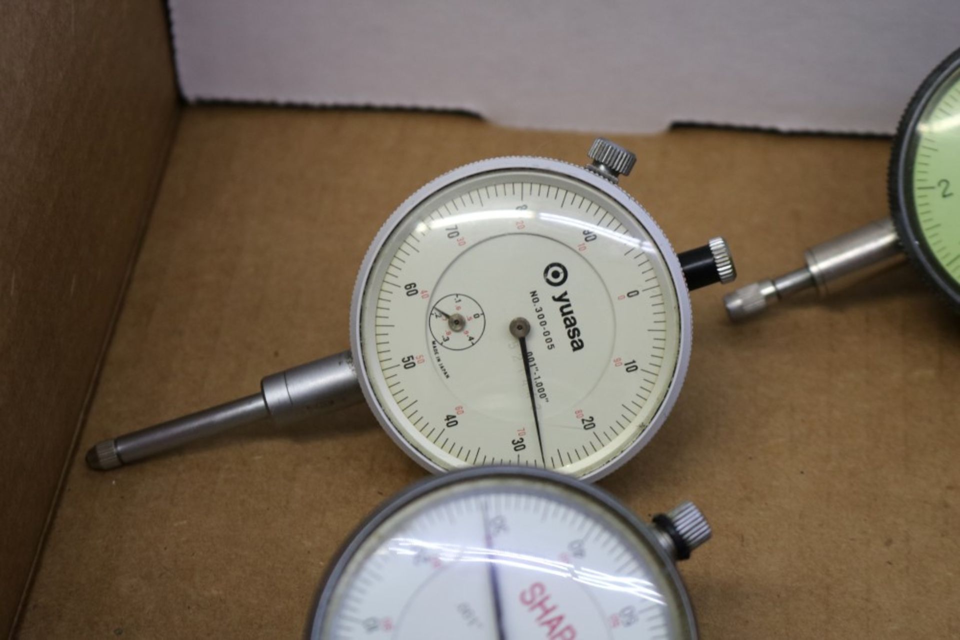 Shars 1" Drop Gage Indicator, Prestige 1" Drop Gage Indicator, Federal .25", Yuasa 1", No Name .25", - Image 5 of 10