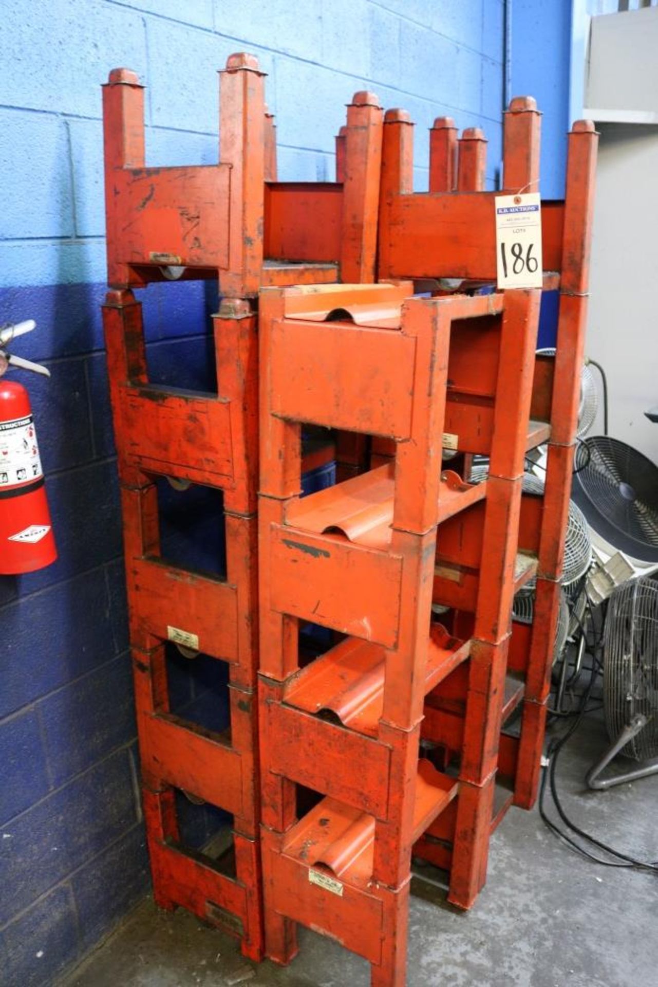 (19) Stackable Heavy Duty Material Stands, Model SSRI, 2500 LB Capacity - Bild 6 aus 6