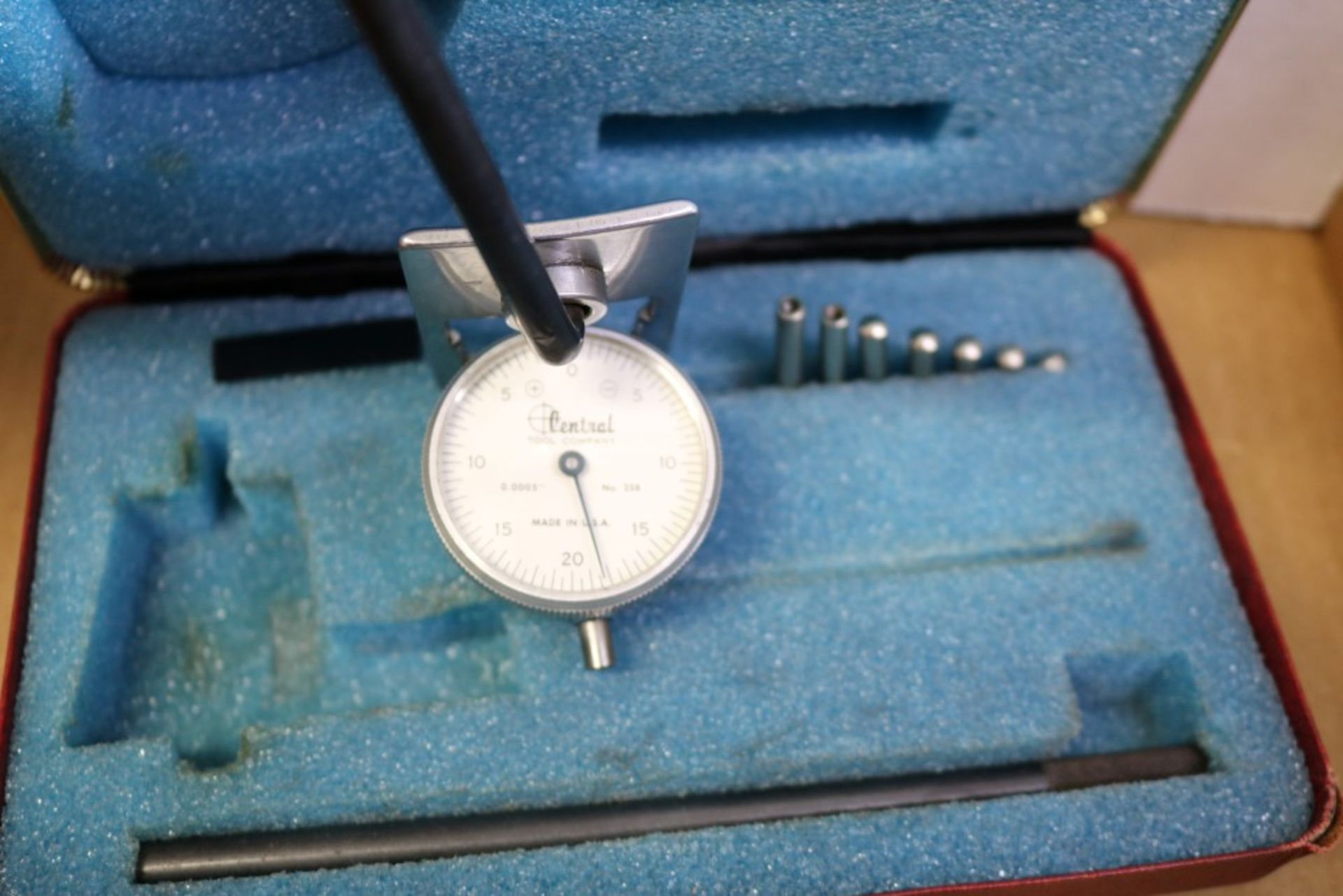 Central Tool Company Dial Bore Indicator with Attachments and Fowler .7" - 1.5" Dial Bore Indicator - Image 8 of 10