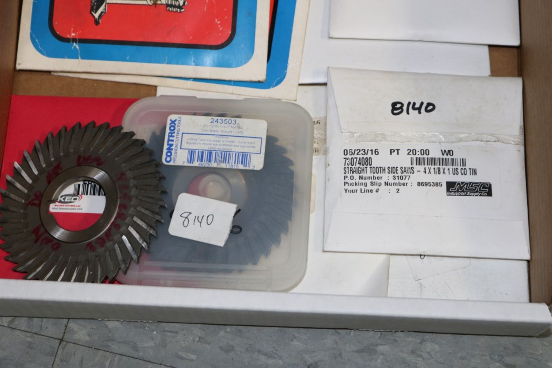 NEW Assorted Perishable Tooling, Saws (See Photos for Specific Tooling Details) - Image 2 of 5