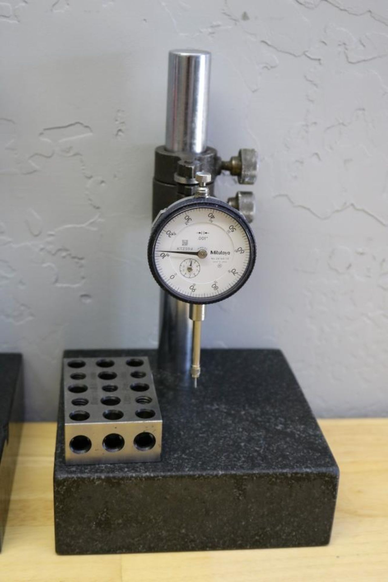 (2) Height Stands with Granite Surface Plates, 2" Mitutoyo Drop Gage and 1" Mitutoyo Drop Gage and - Image 4 of 5