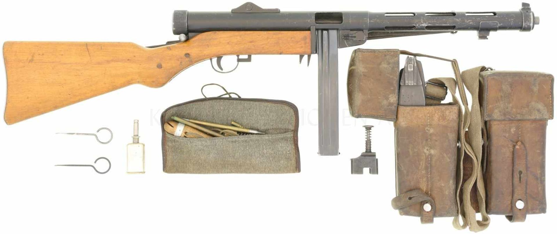 Maschinenpistole, Hispano Suiza, MP 43/44, Kal. 9mmP