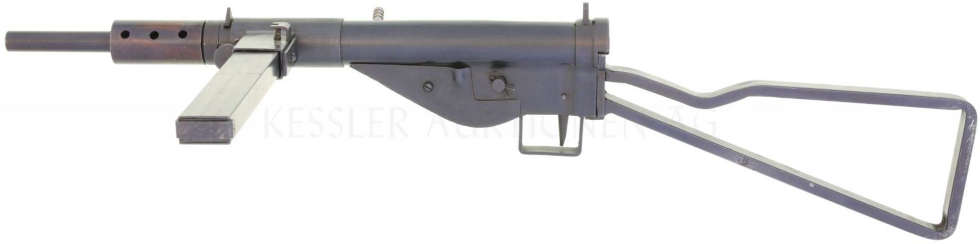 Maschinenpistole STEN Mk.II Eigenbau, Kal. 9mmP