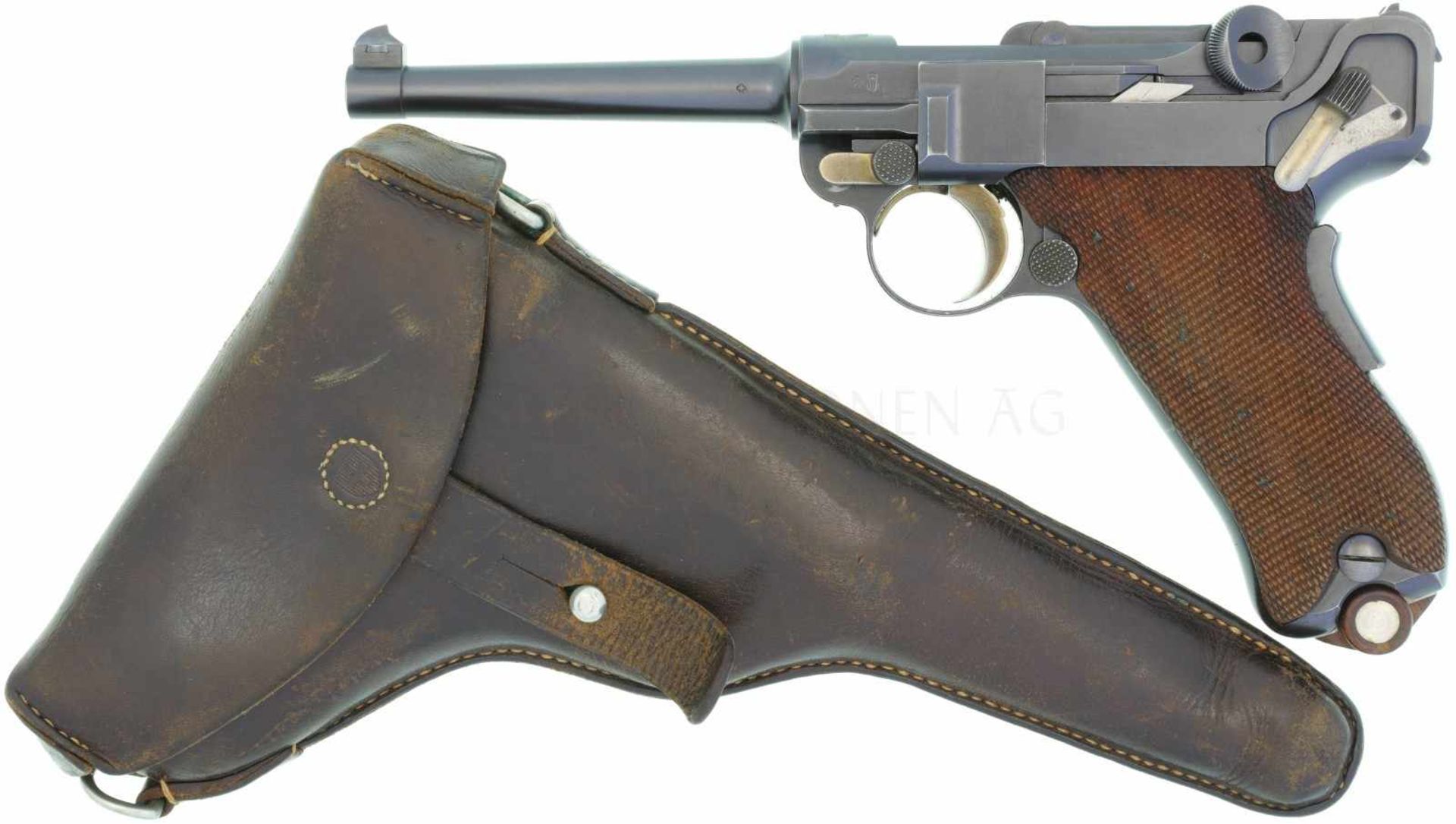 Pistole, schweizerischen Ordonnanz Para 00, Kal. 7.65mmP.