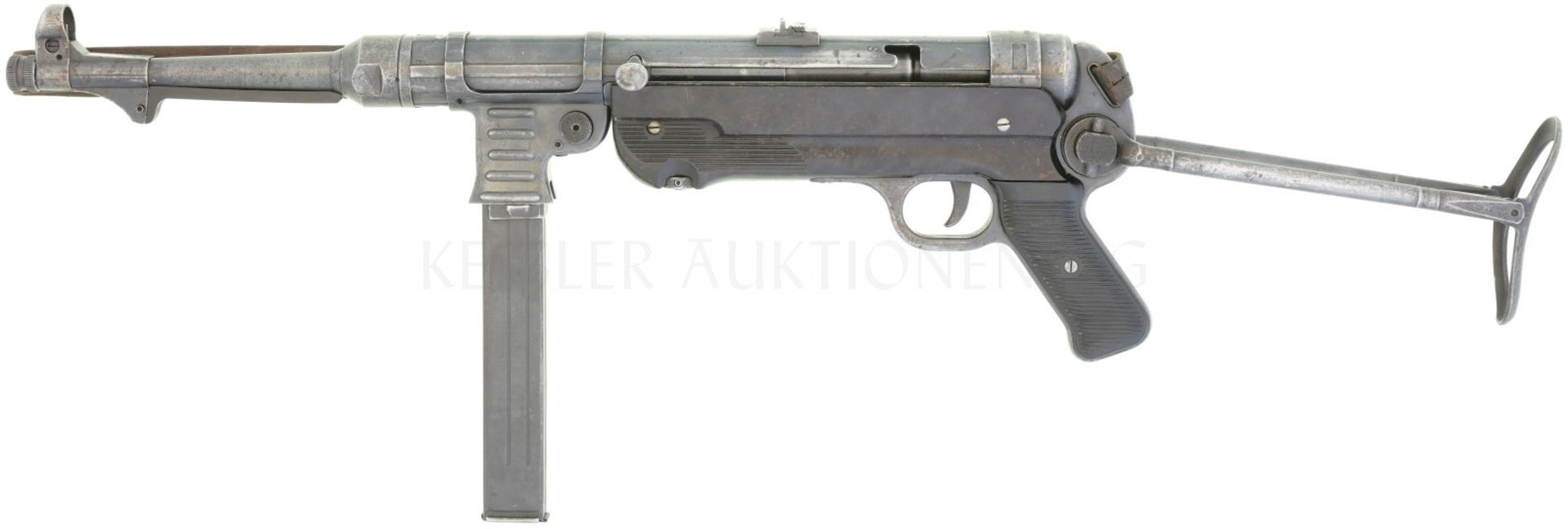 Maschinenpistole, MP 40, bnz43 (Steyr-Daimler-Puch), Kal. 9mmP