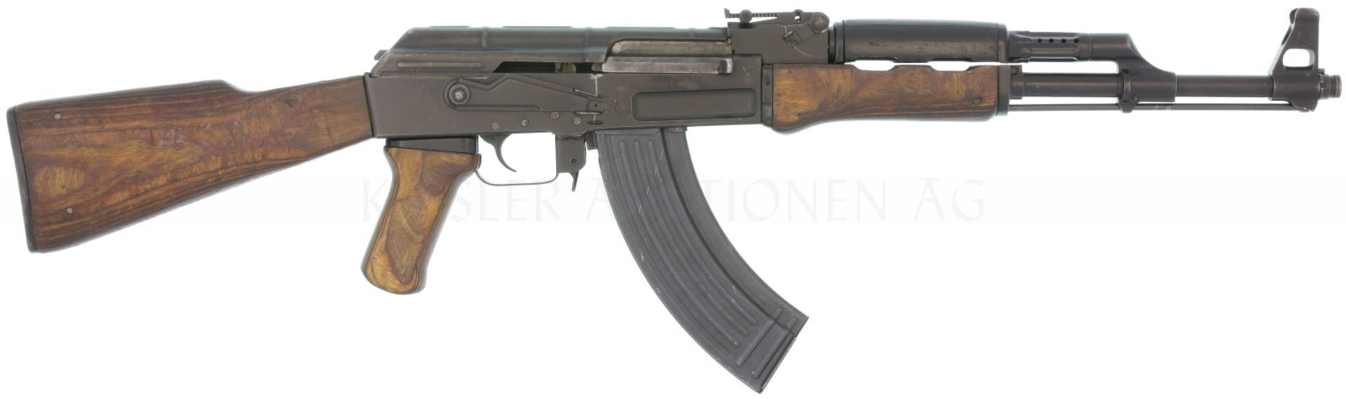 Sturmgewehr, AK 47, orig. Russ., Kal. 7.62x39. Gehäuse gefräst<b