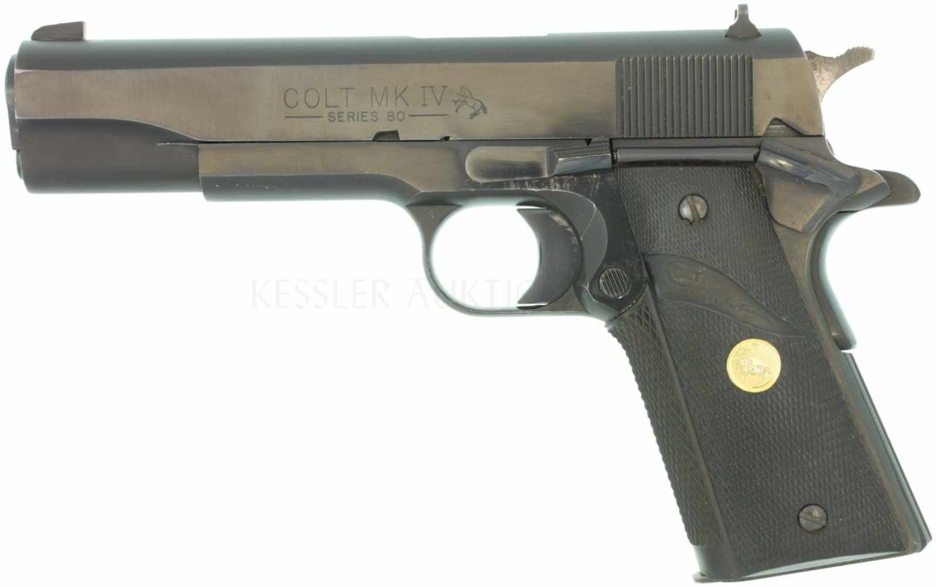 Pistole, Colt MK IV Series 80, Government Model, Kal. .45ACP