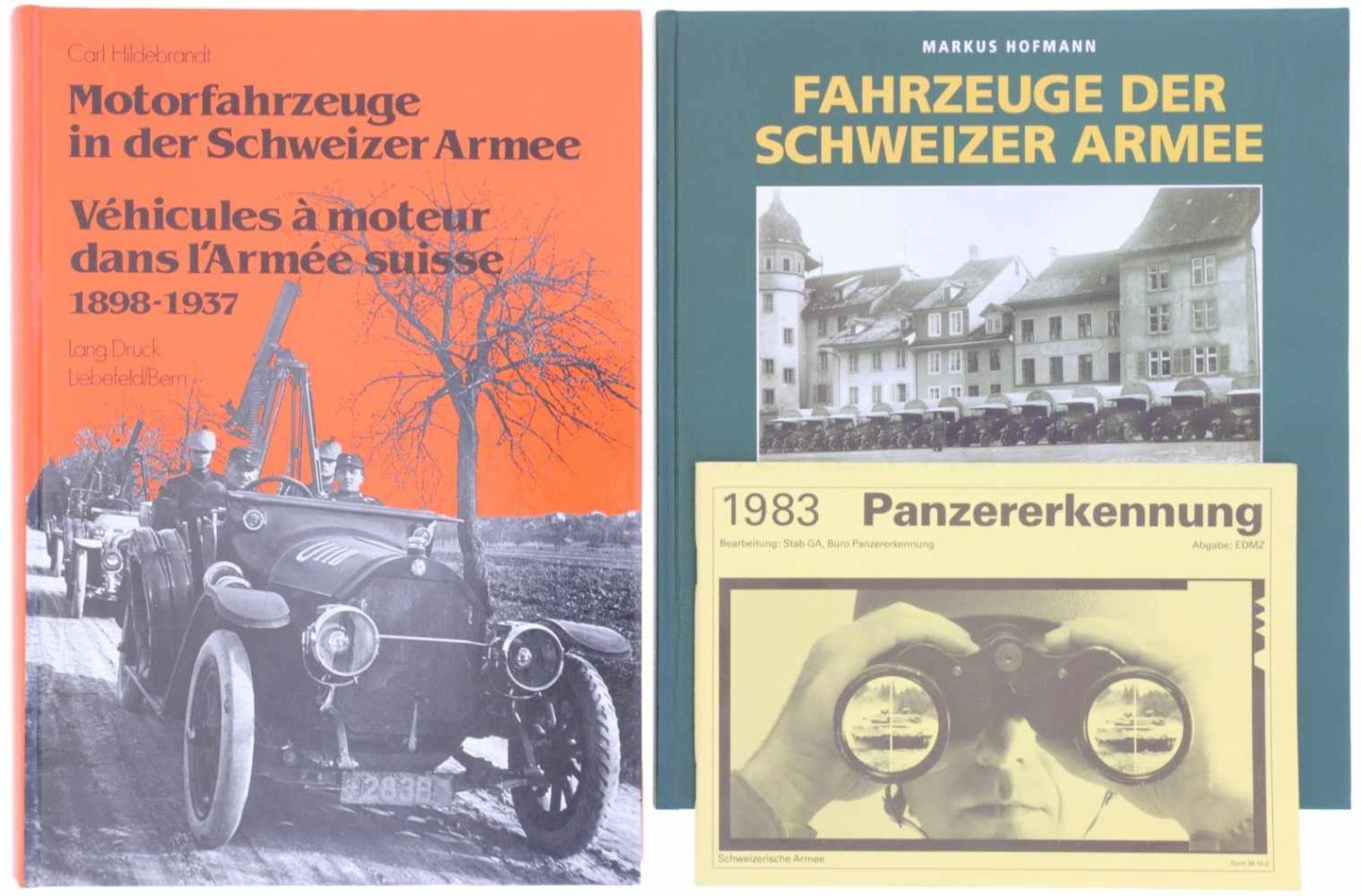 Konv. 3 Bücher Fahrzeuge/Panz