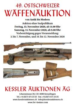49. Ostschweizer Waffenauktion von antik bis modern