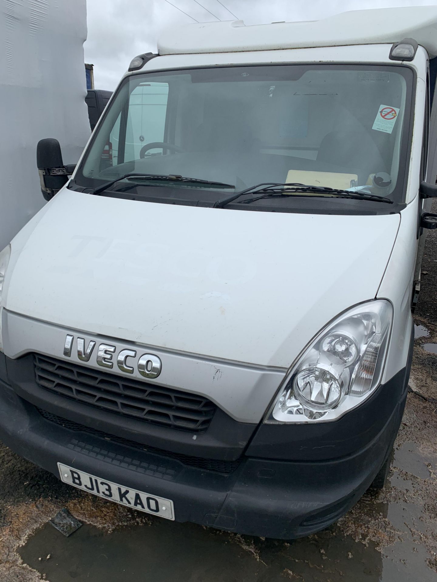 BJ13 KAO Iveco Daily 35S11 LWB refrigerated delivery van - ex Tesco 1st reg April 2013, 3 former
