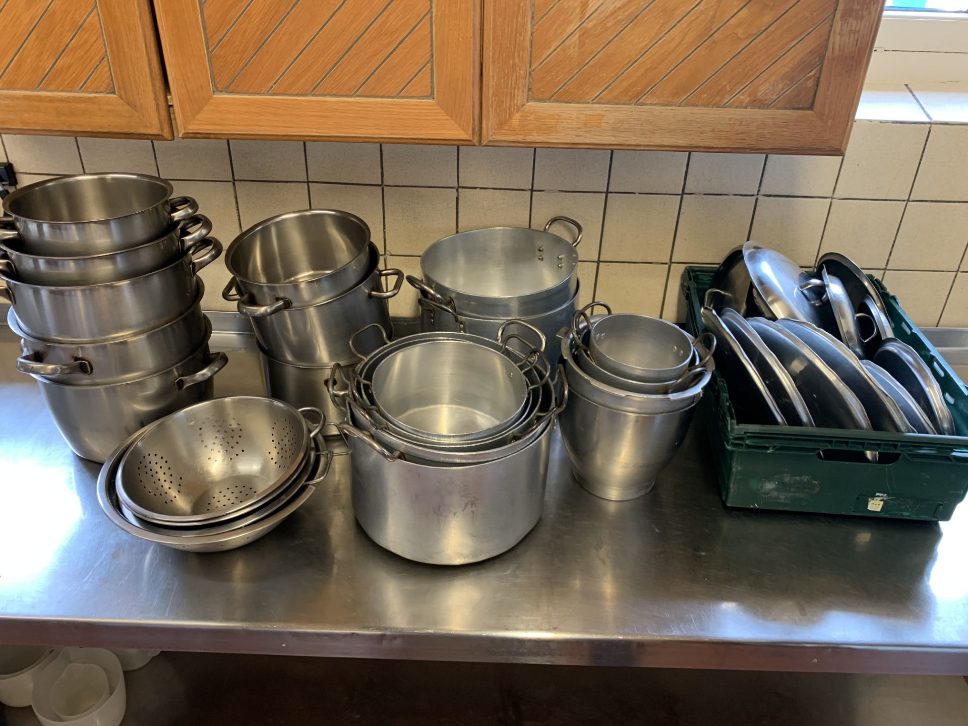 All pots and pans as per photos