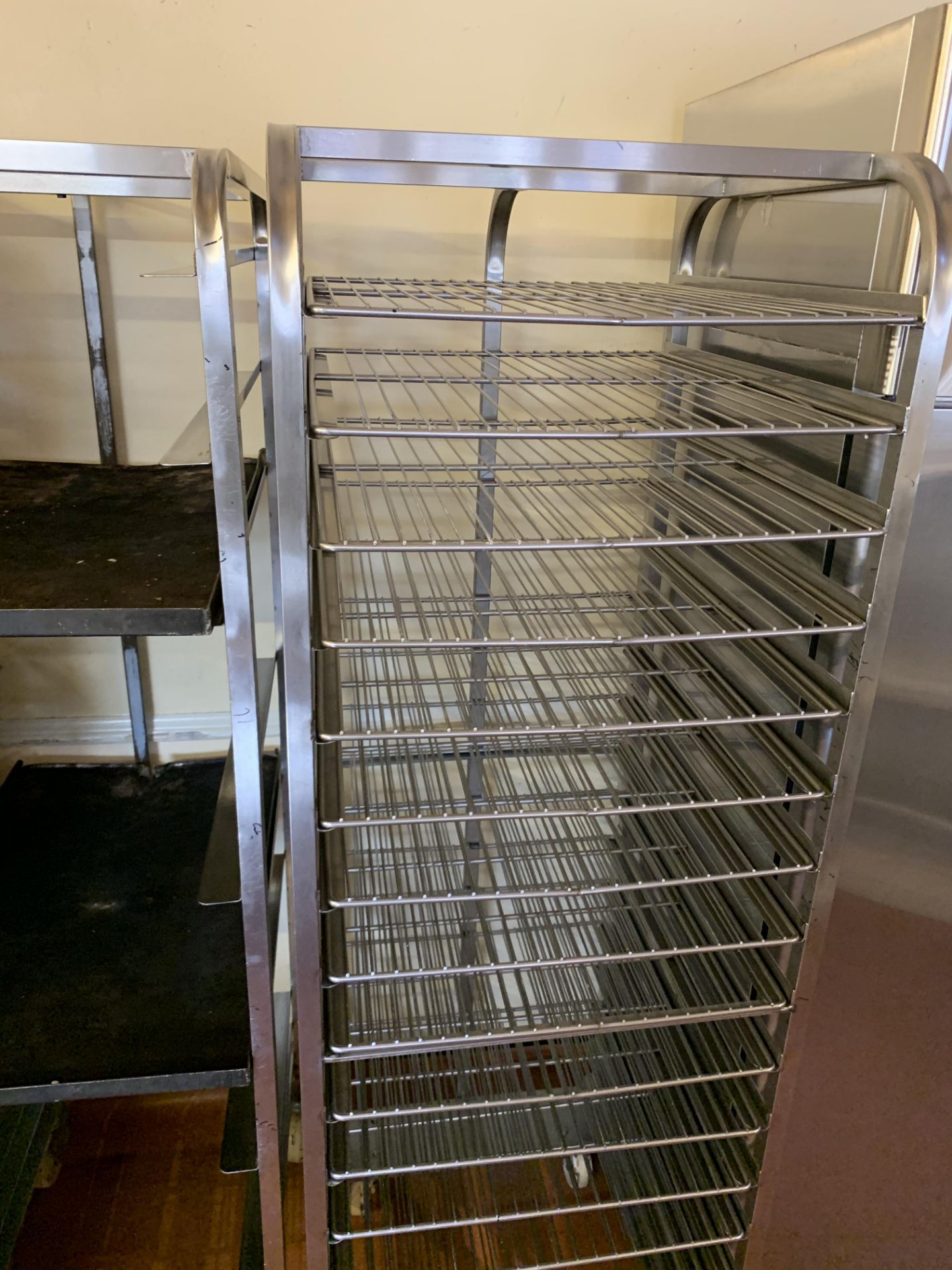 3 x Bakers trolley tray racks - Image 3 of 3