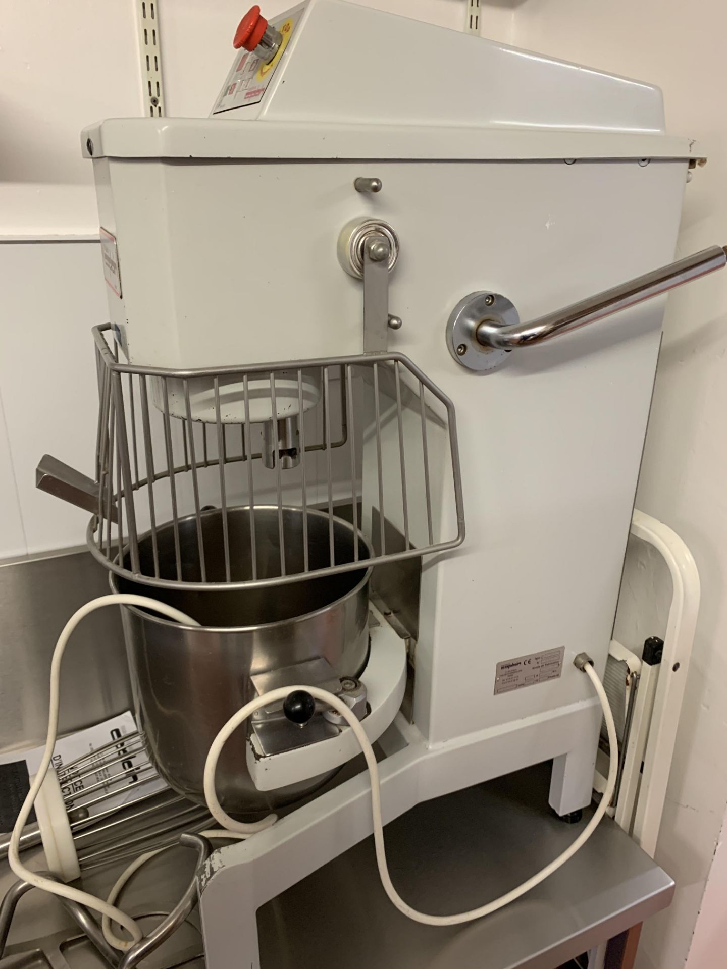 Caplain Type BT20F Planetray 20 Ltr variable speed mixer with 3 x attachments - Image 3 of 4