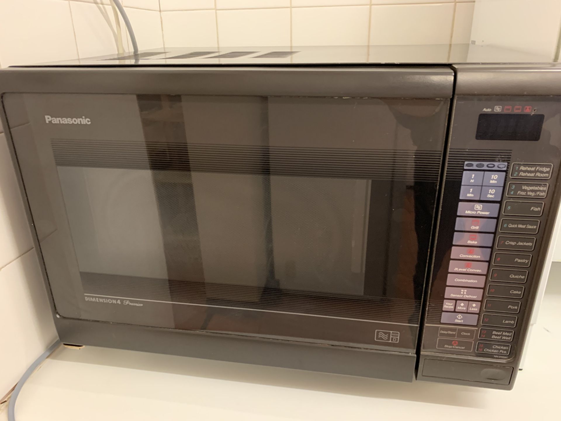 Panasonic Dimension 4 microwave