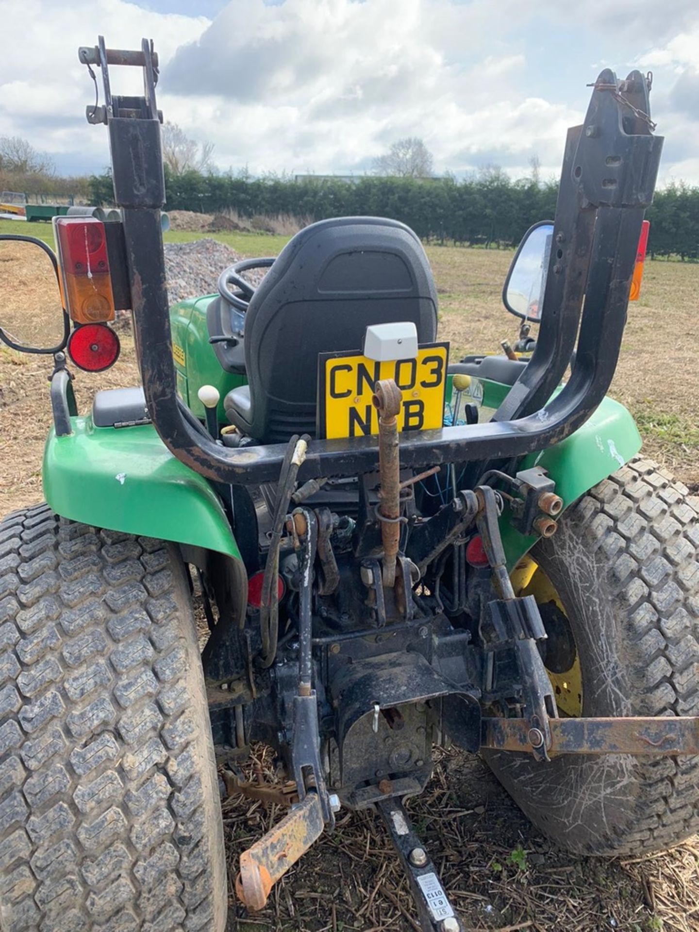 2003 John Deere 4410 Compact Tractor 3,787 Hours Grassland Tyres & Folding Roll Bar Reg: CN03 NWB - Image 2 of 6