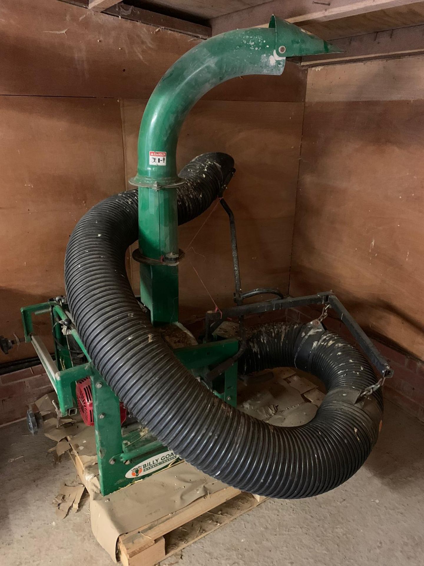 Billy Goat Vacuum c/w Honda Engine – Used to clean Poultry Sheds