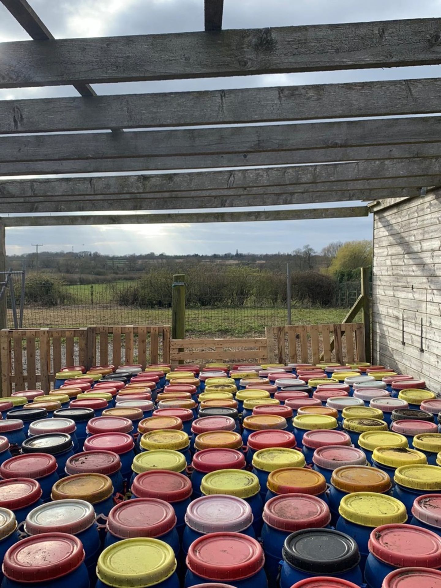 20 x 35 litre barrels - assorted colours - Image 2 of 2