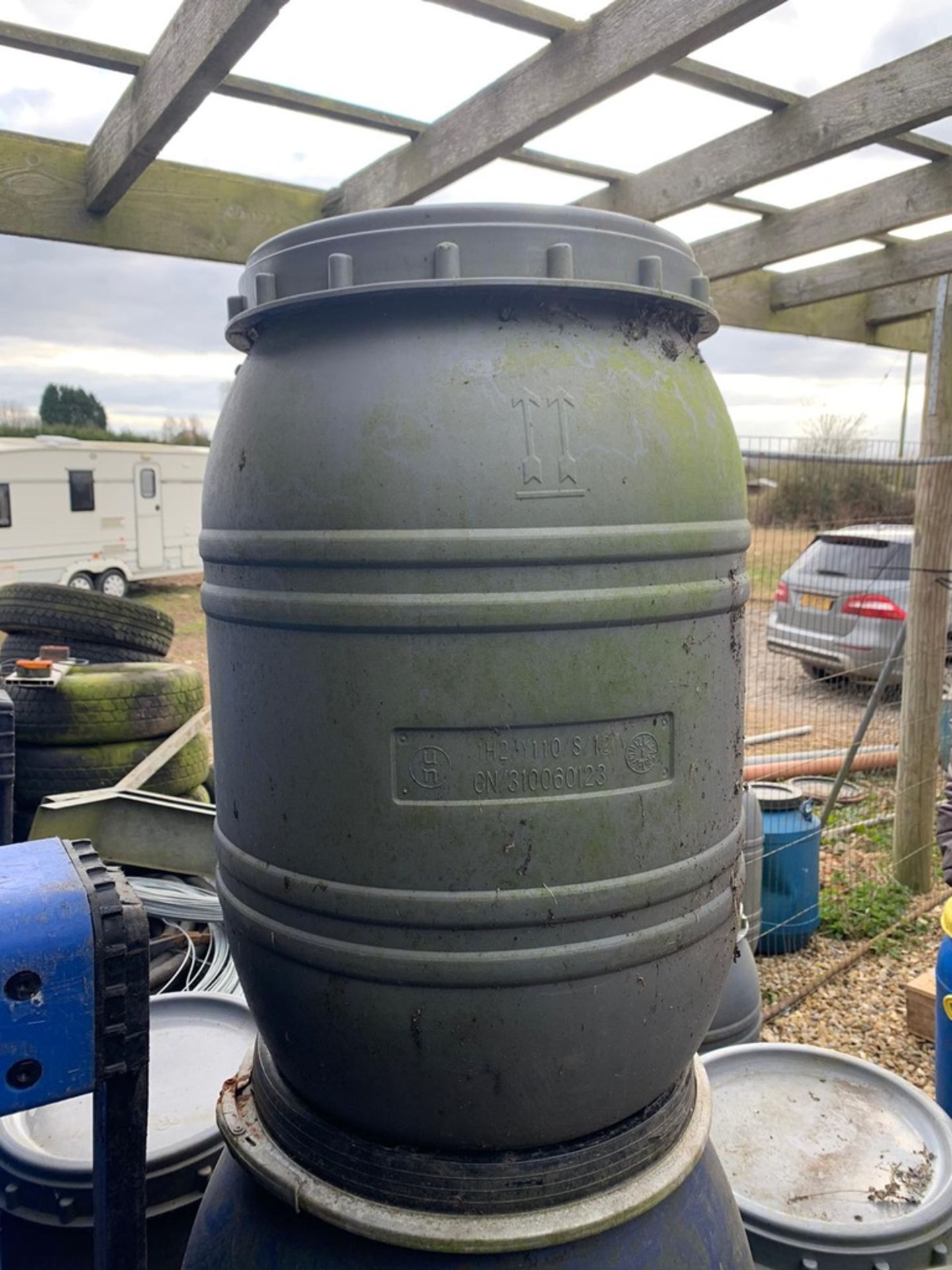 Approx 16 x 90 ltr barrels