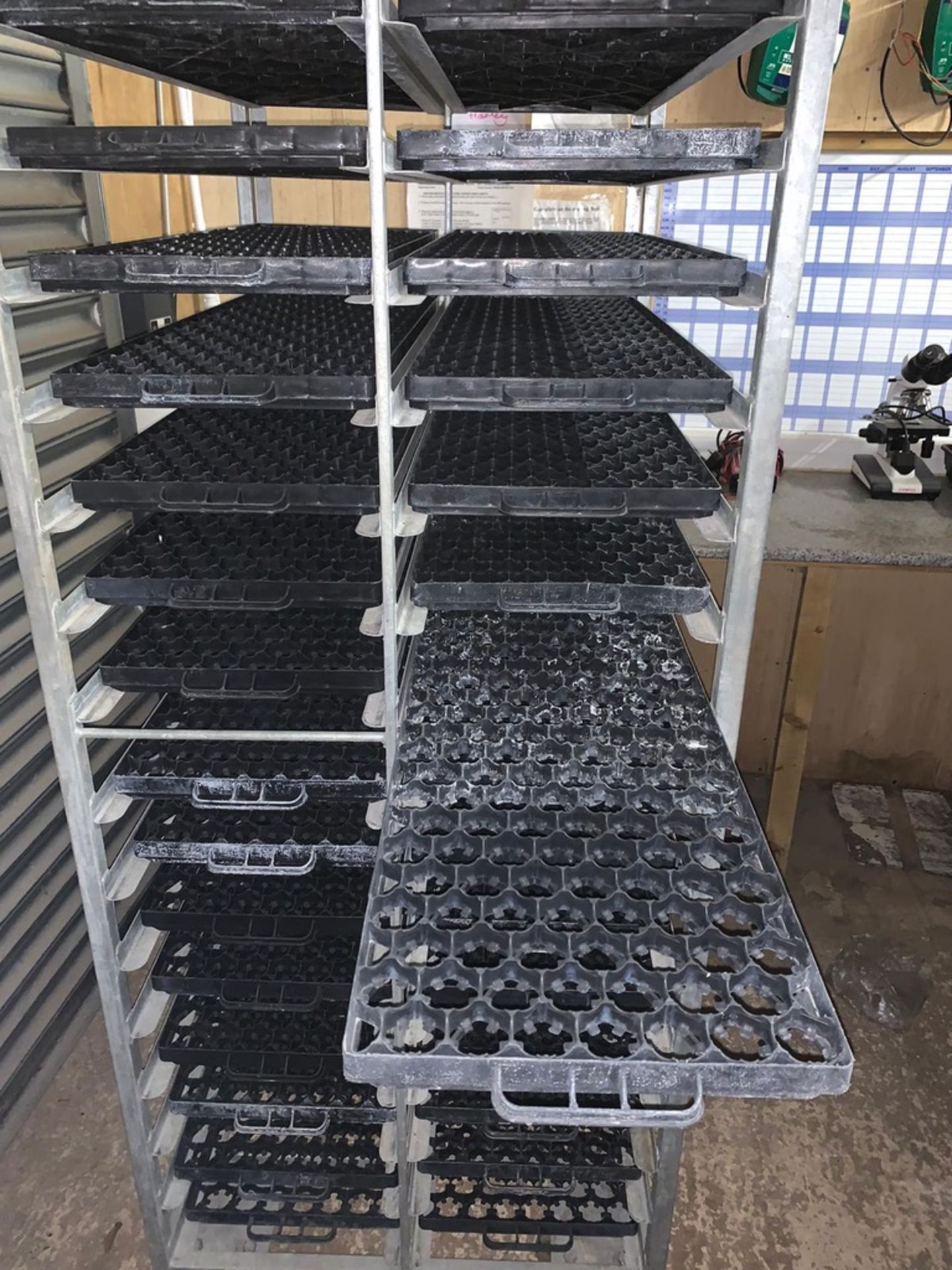 30 Insert tray holder complete with trays